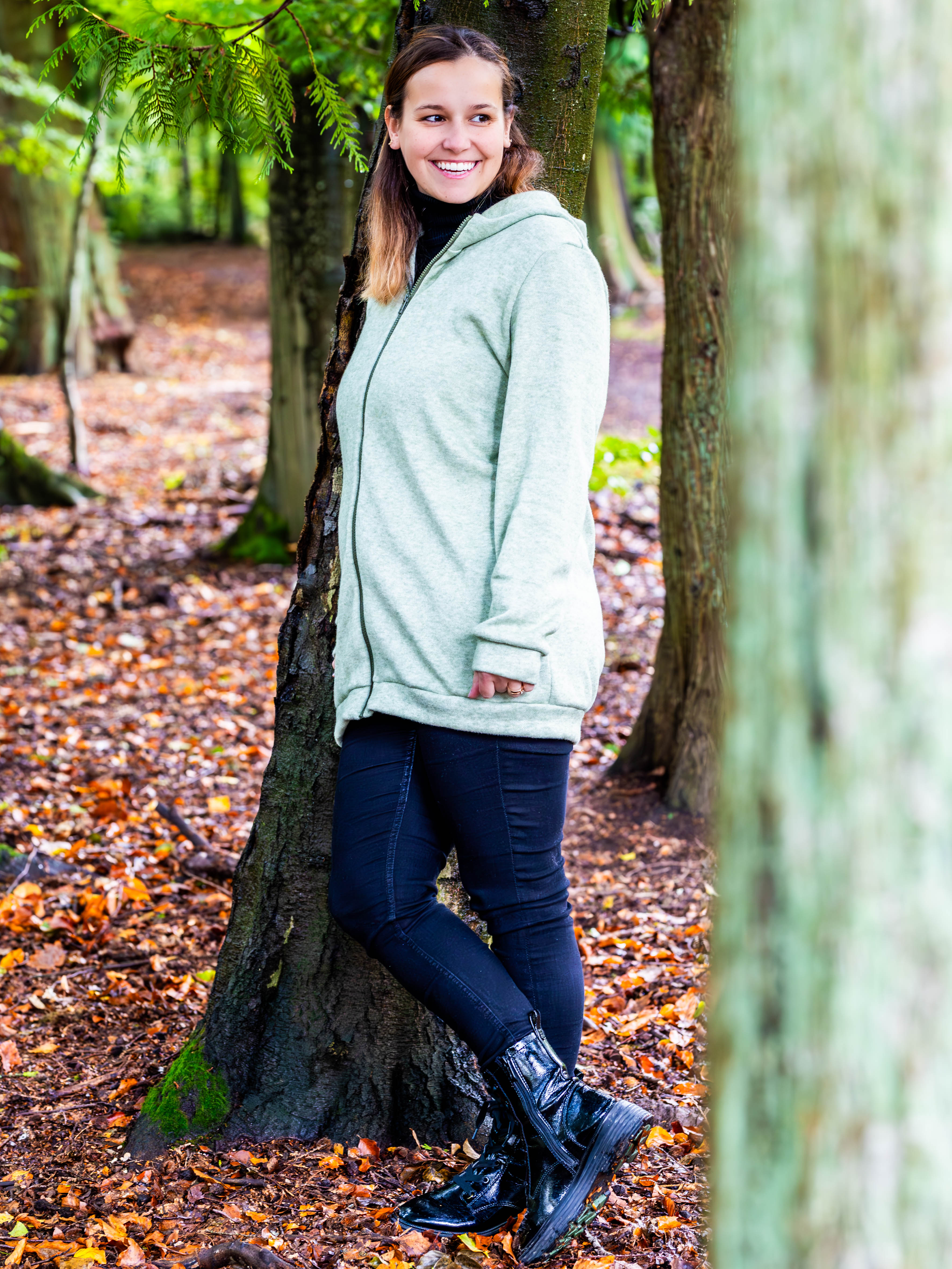 Macadamia : LE sweat / veste zippée à capuche - VERSION FEMME