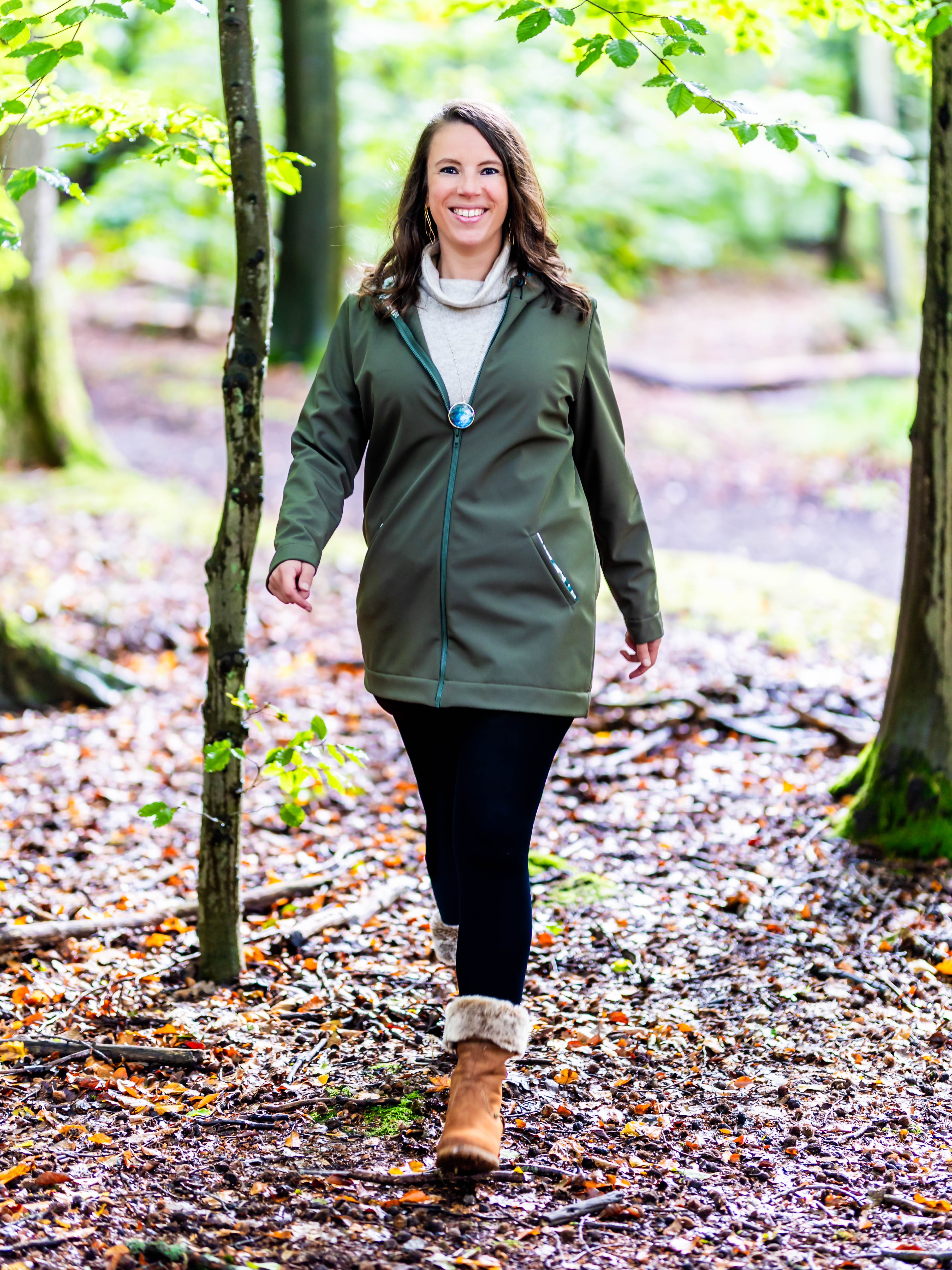 Macadamia : LE sweat / veste zippée à capuche - VERSION FEMME