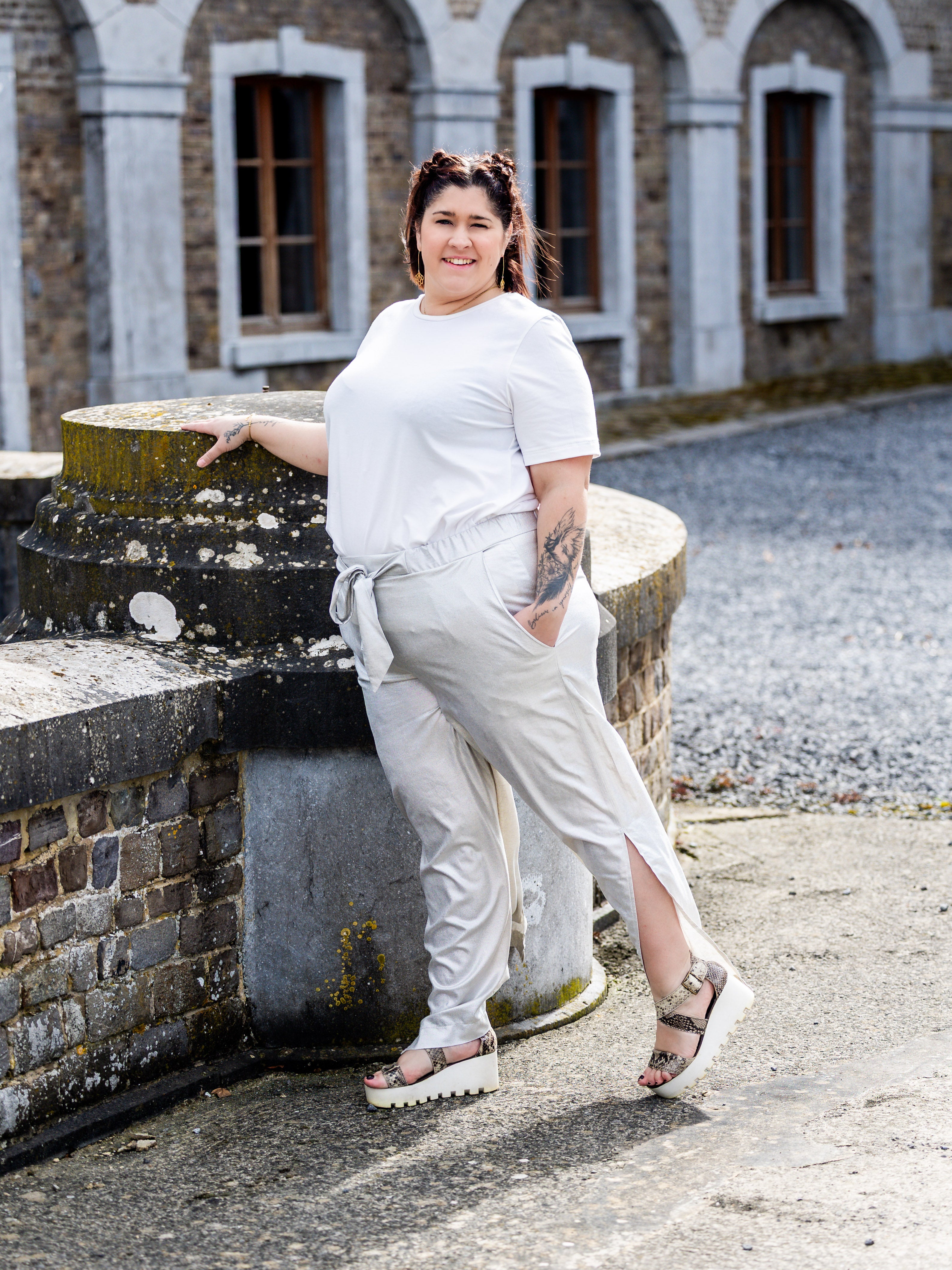 NASHI - le pantalon palazzo - PACK FAMILLE