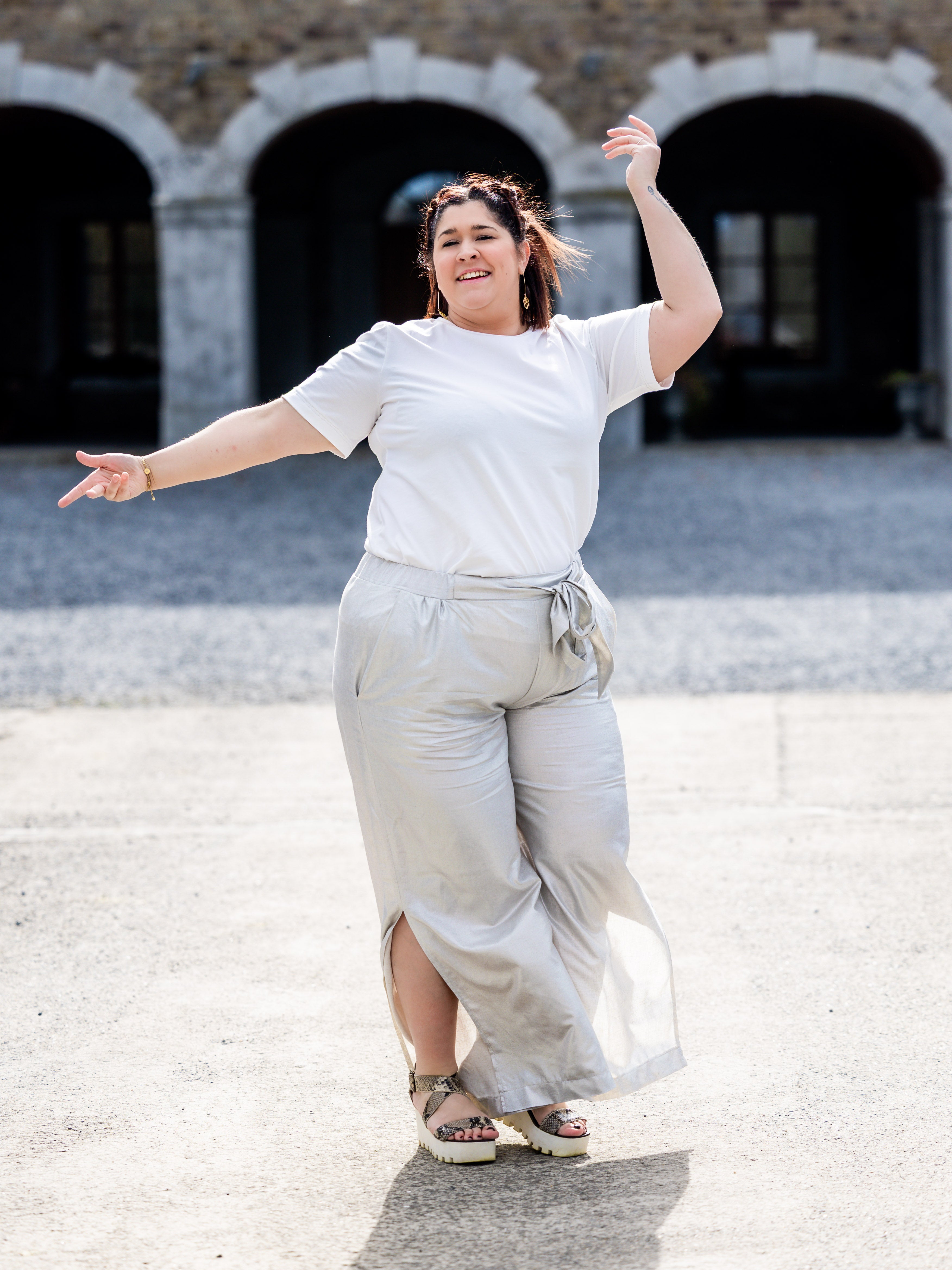 NASHI - le pantalon palazzo - PACK FAMILLE