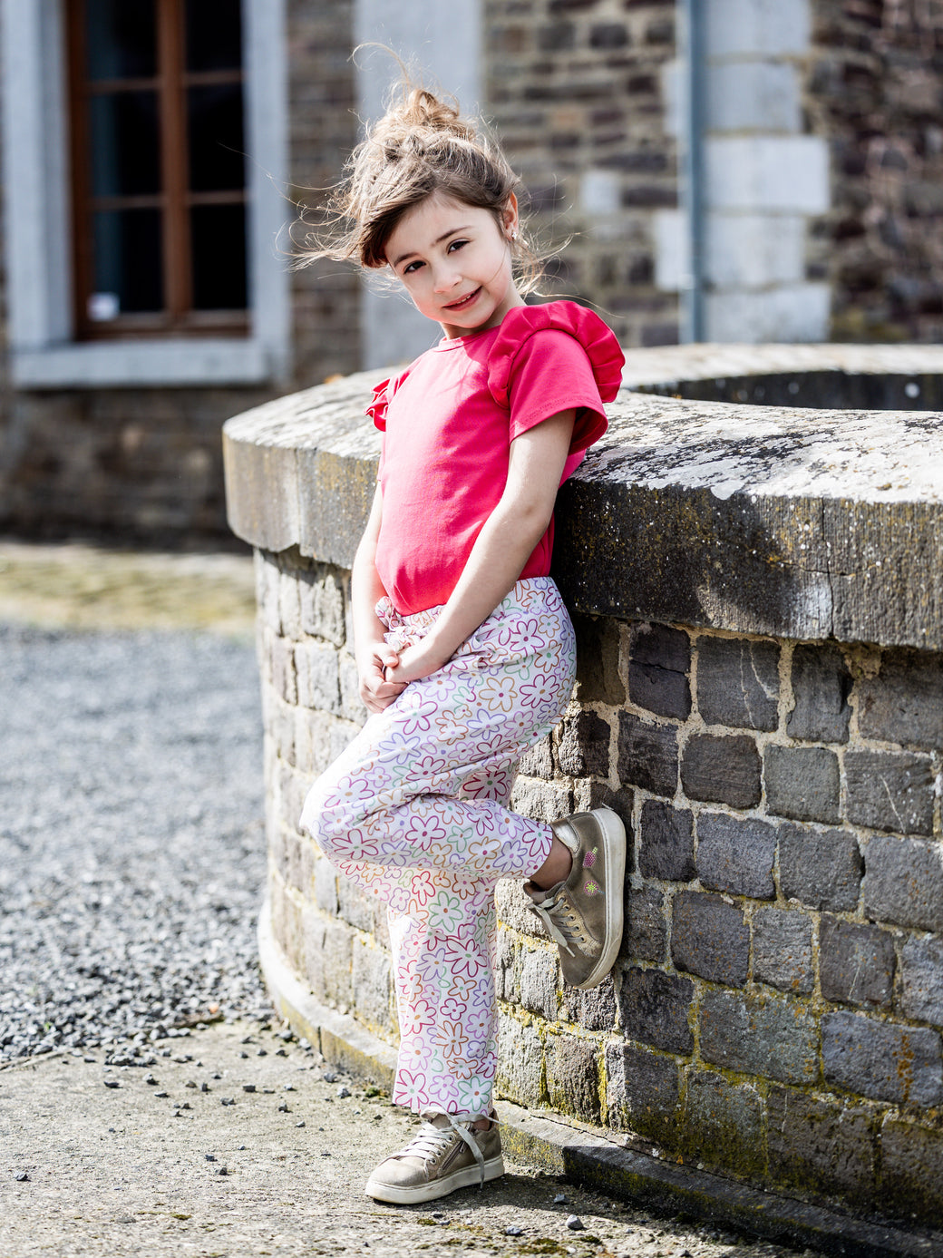 Pantalon Chic MOS MOSH Modèle IVANA Syrah Red - Taille 25 - Neuf Avec étiquettes
