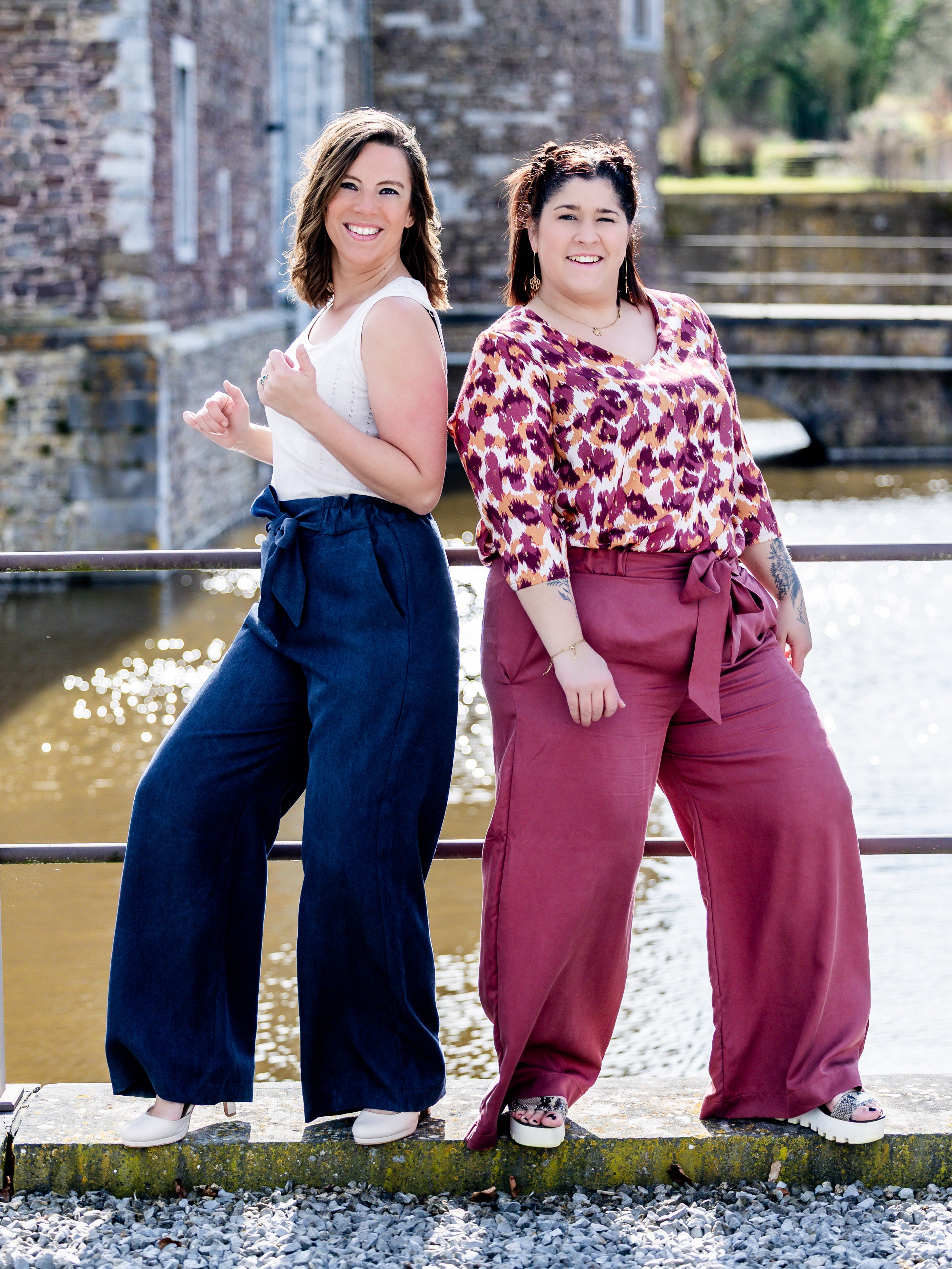 NASHI - le pantalon palazzo - PACK FAMILLE