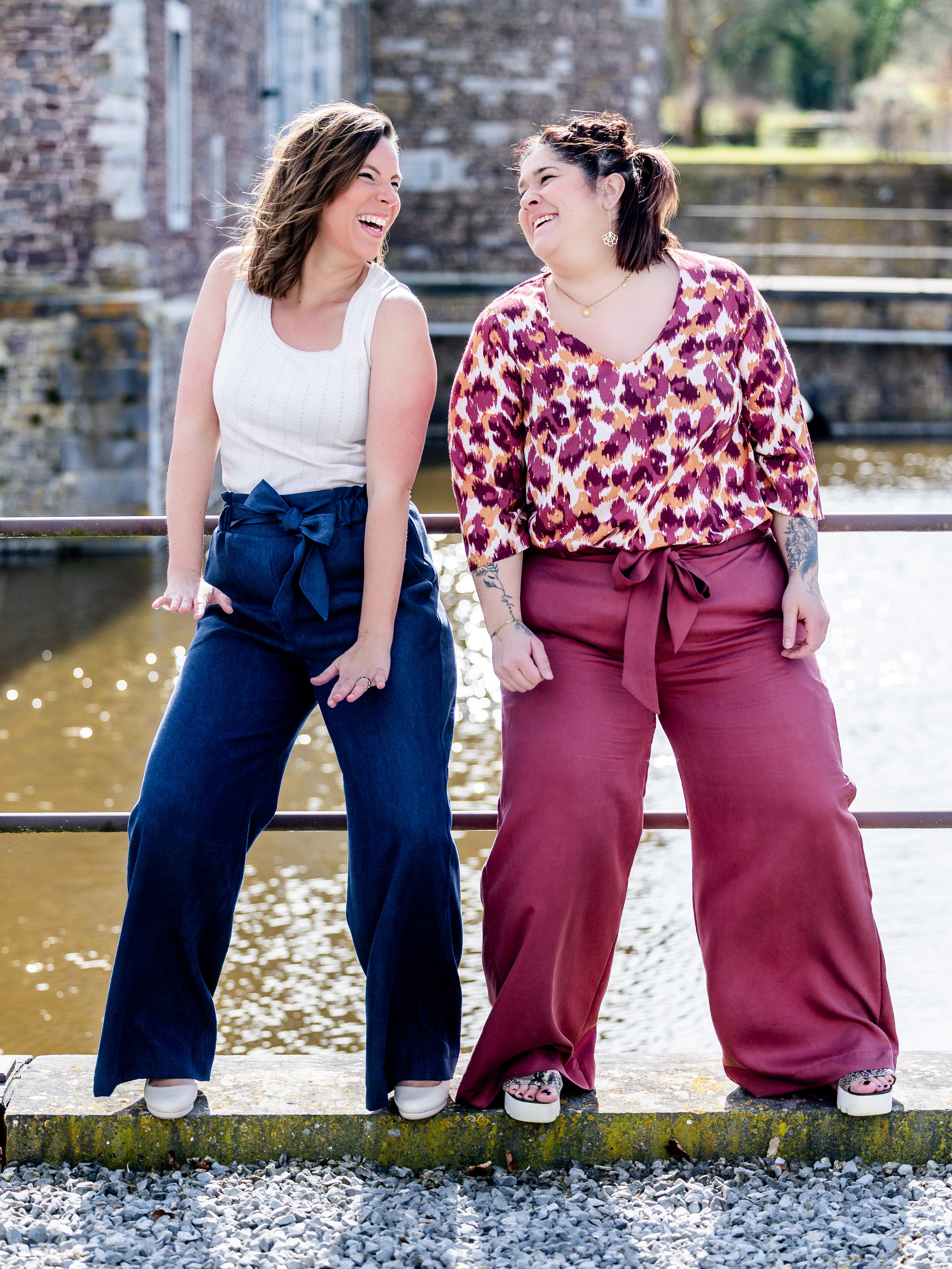 Twill de tencel - Terracotta rosé