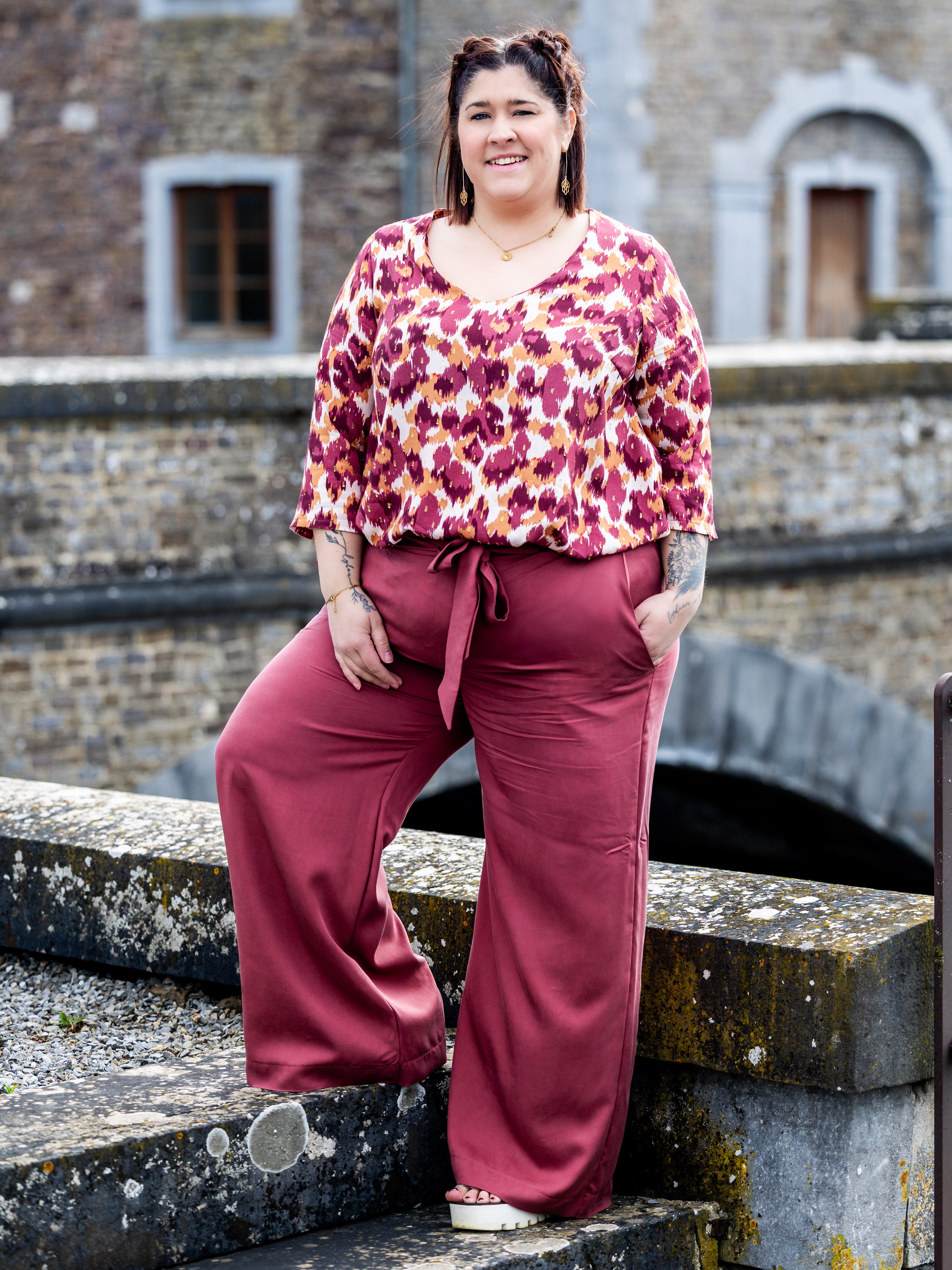 NASHI - le pantalon palazzo - PACK FAMILLE