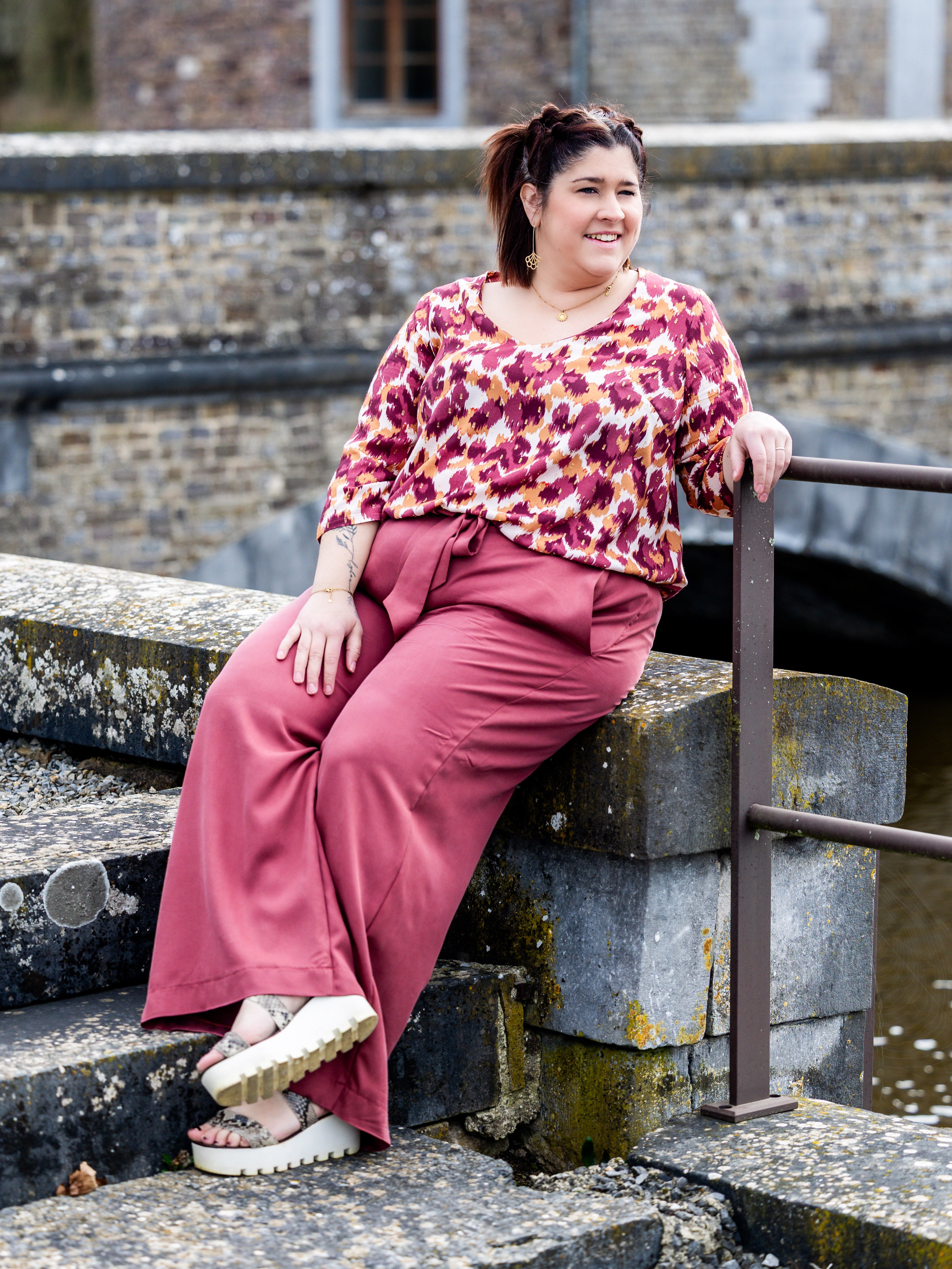 NASHI - le pantalon palazzo - PACK FAMILLE