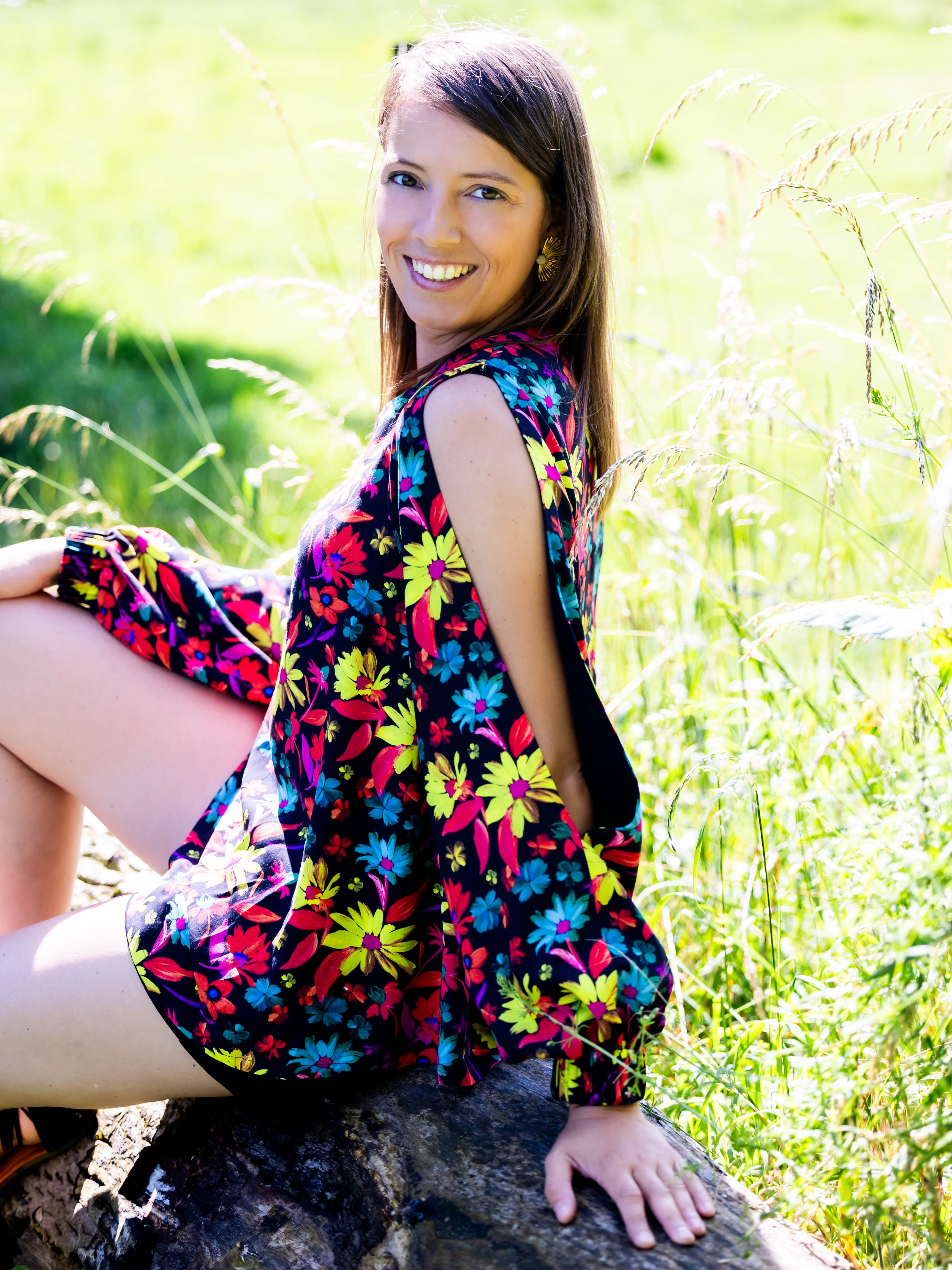 GALA : la robe / blouse aux manches incroyables - PACK FAMILLE