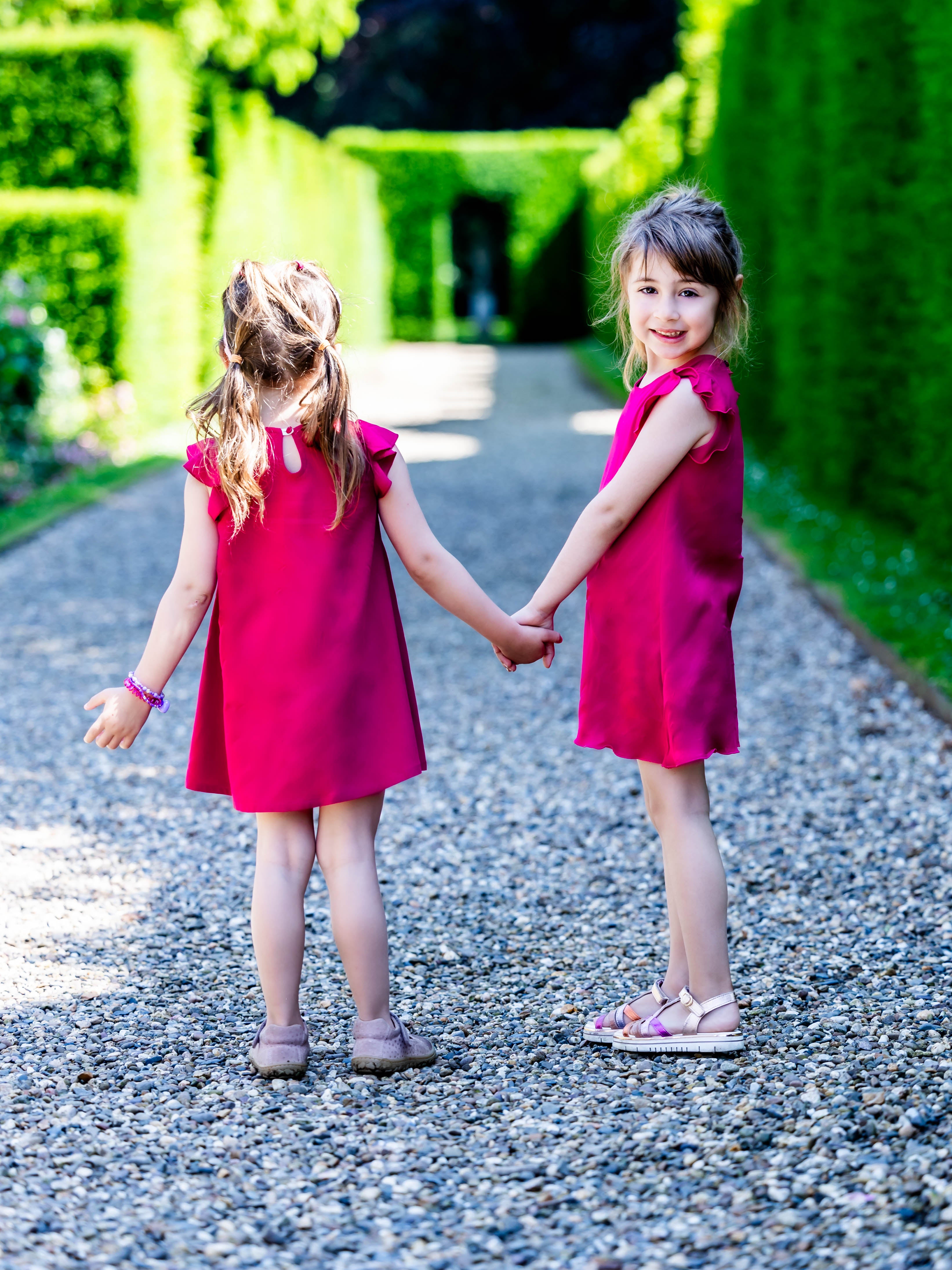 GALA : la robe / blouse aux manches incroyables - ENFANT 5-12 ans