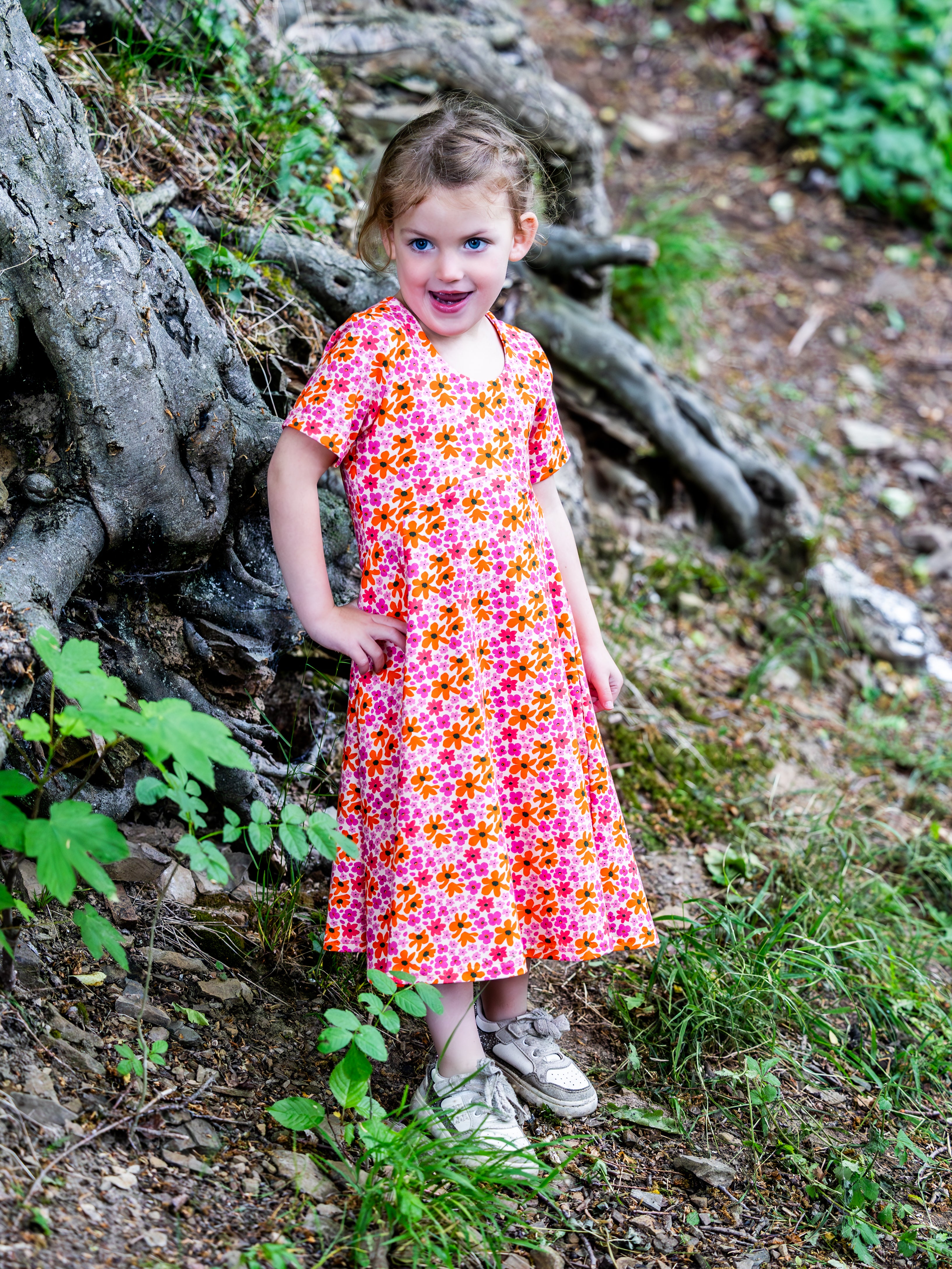 NECTARINE : la robe fendue - ENFANT