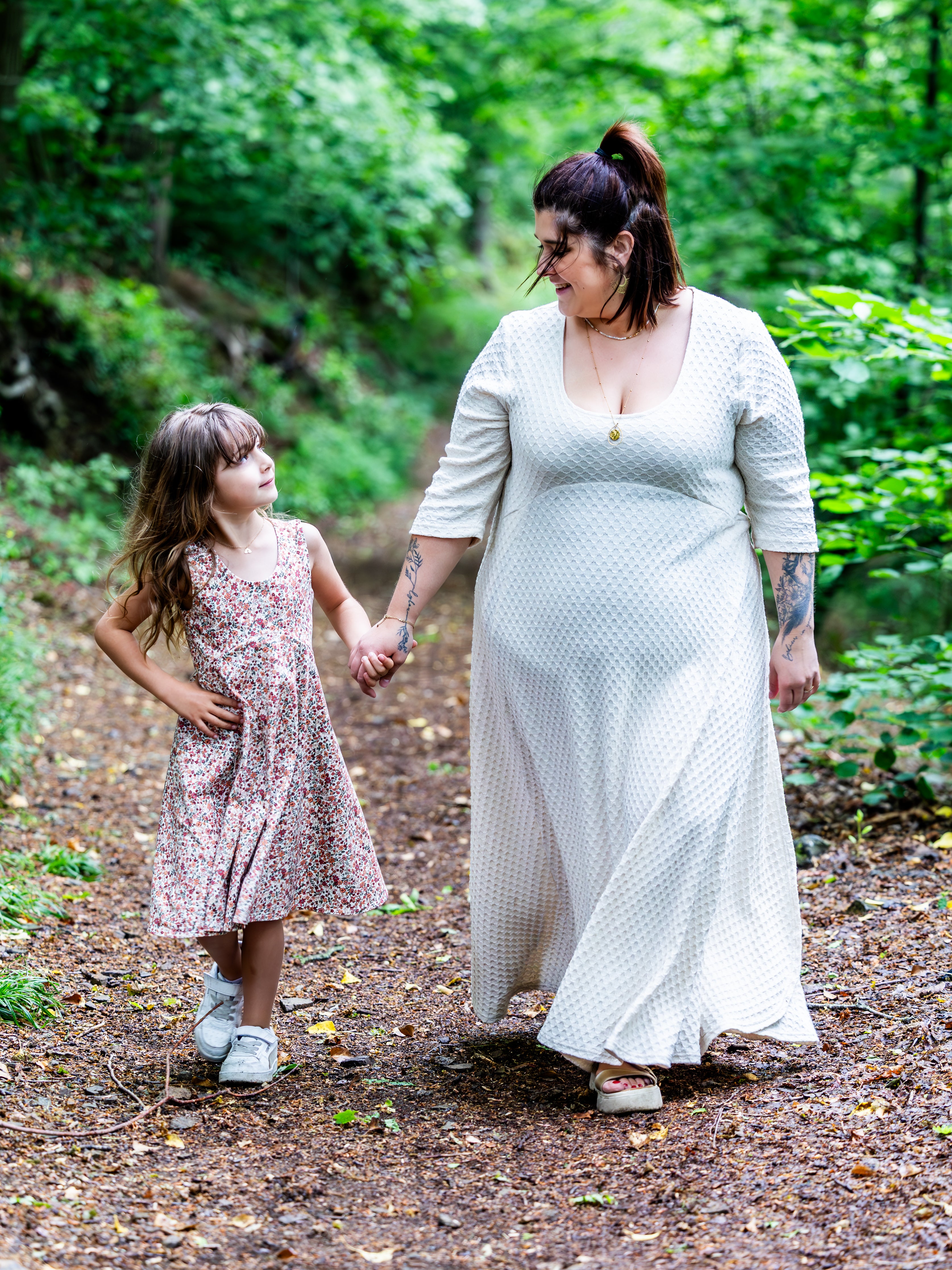 NECTARINE : la robe fendue - PACK FAMILLE