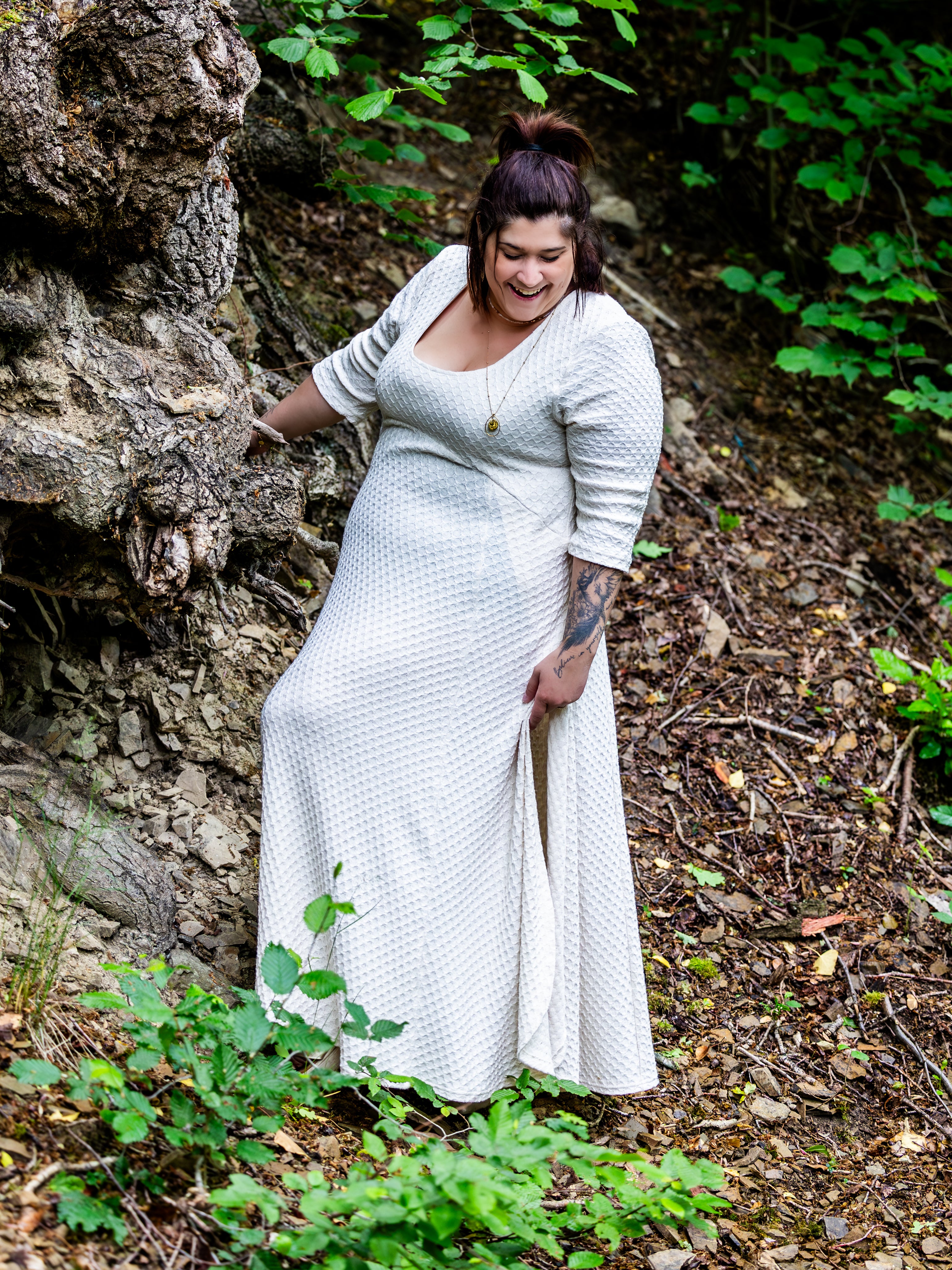 NECTARINE : la robe fendue - PACK FAMILLE