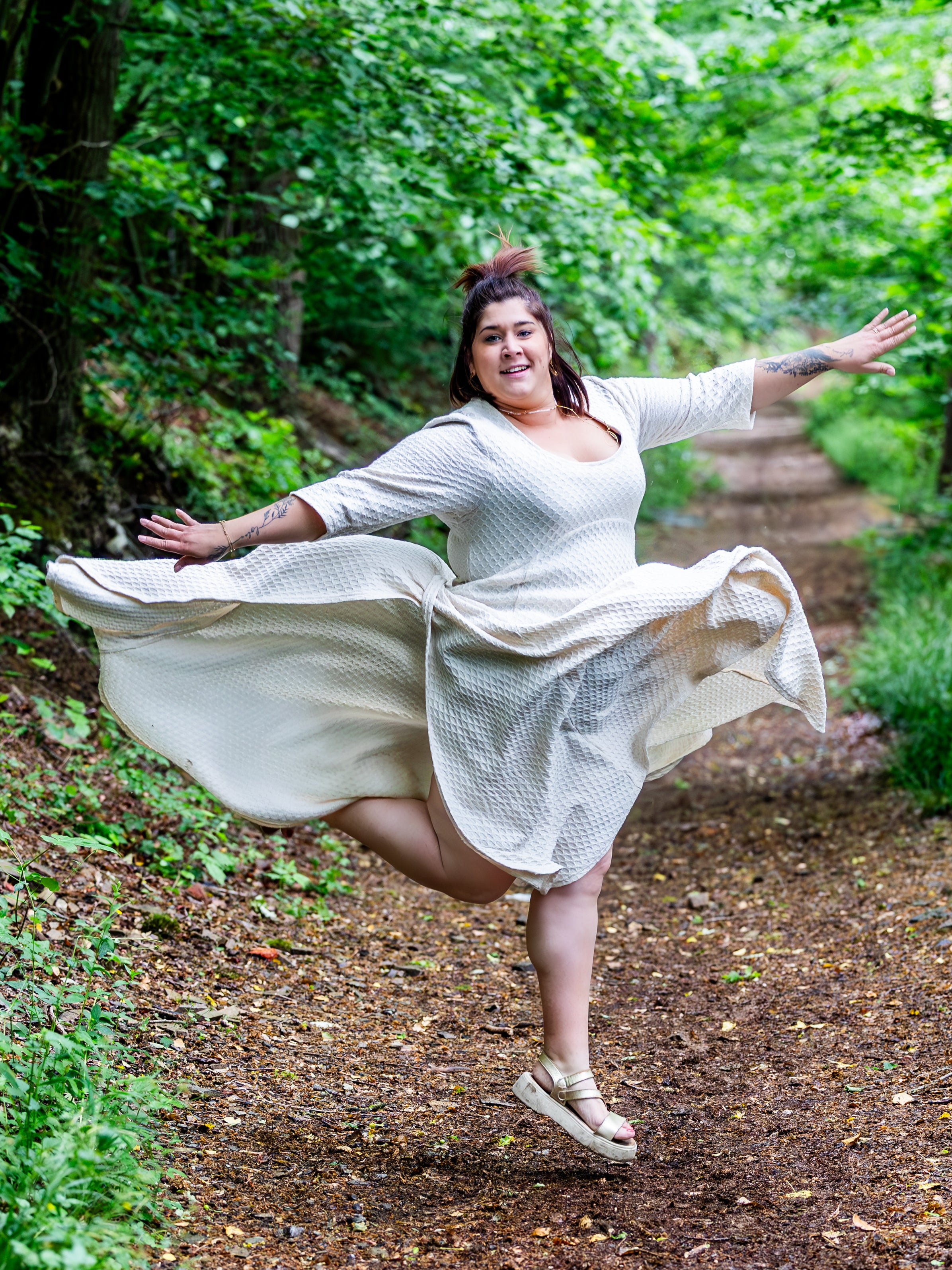 NECTARINE : la robe fendue - PACK FAMILLE