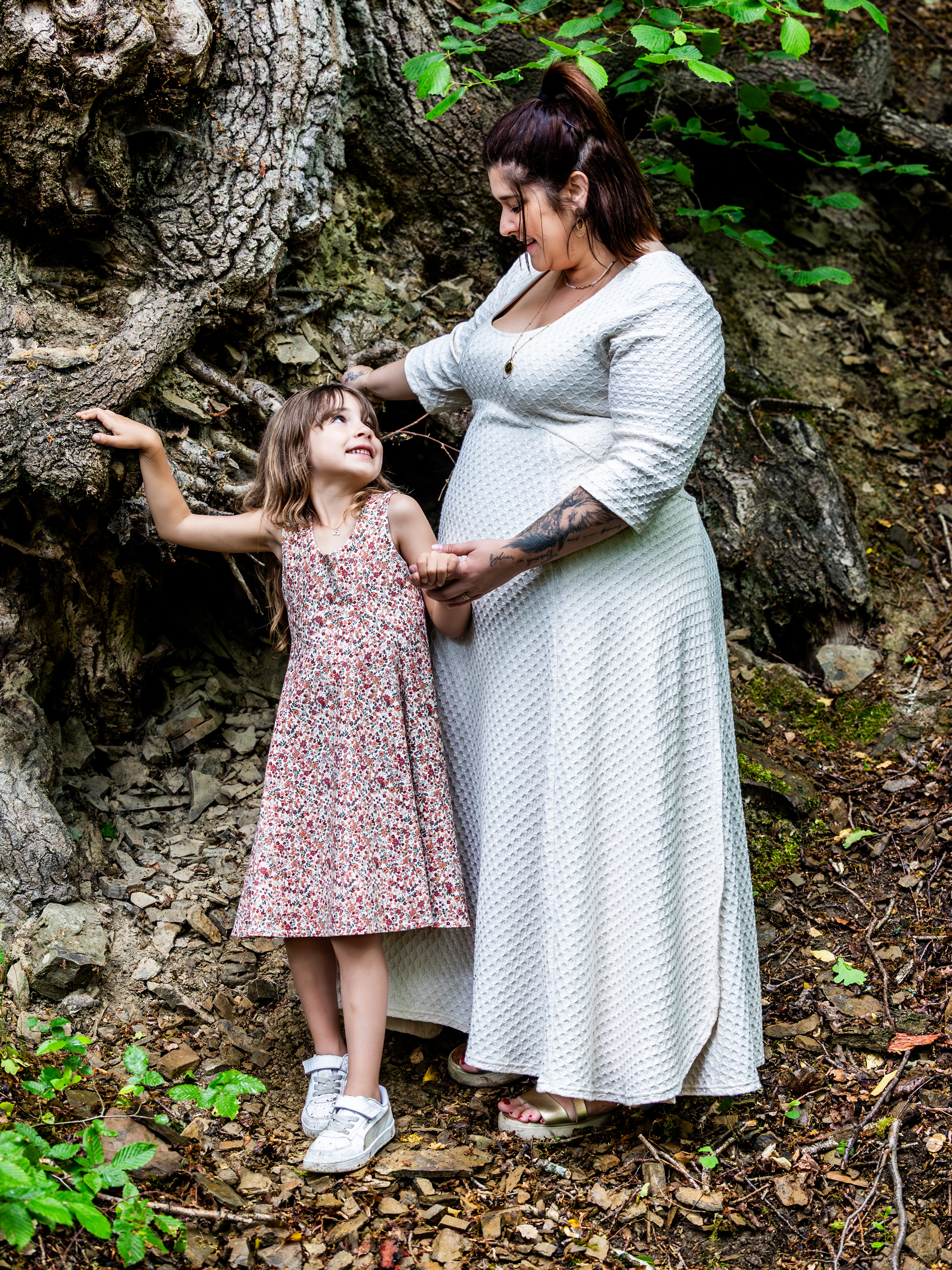 NECTARINE : la robe fendue - ENFANT