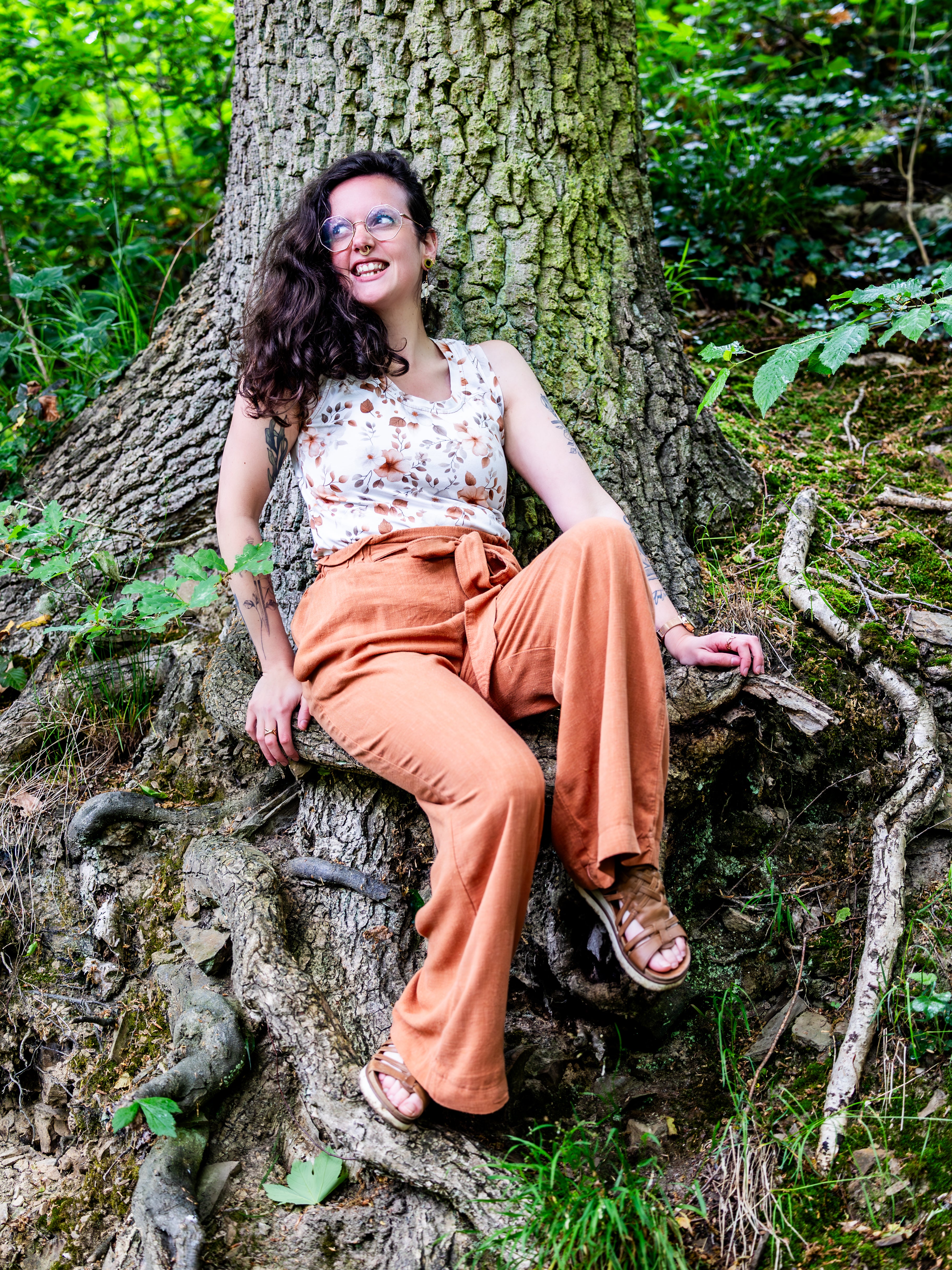 NECTARINE : la robe fendue - FEMME