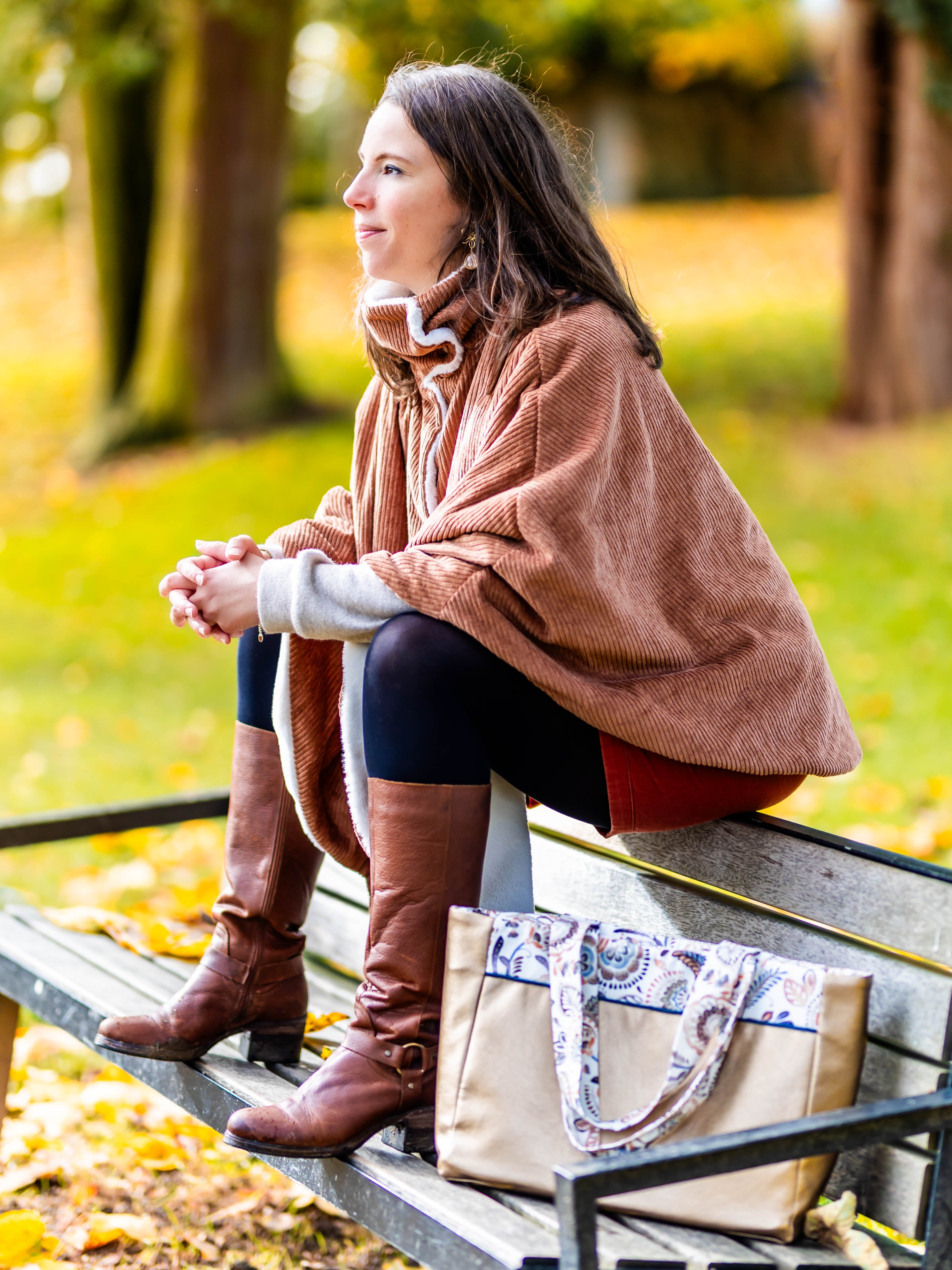 Velours côtelé lavé - Tobacco