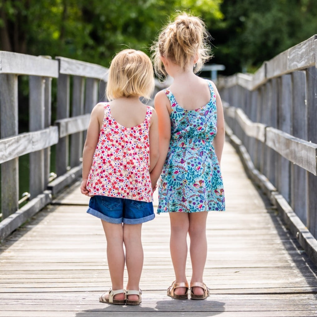 CLEMENTINE PACK FAMILLE - le top et la robe d