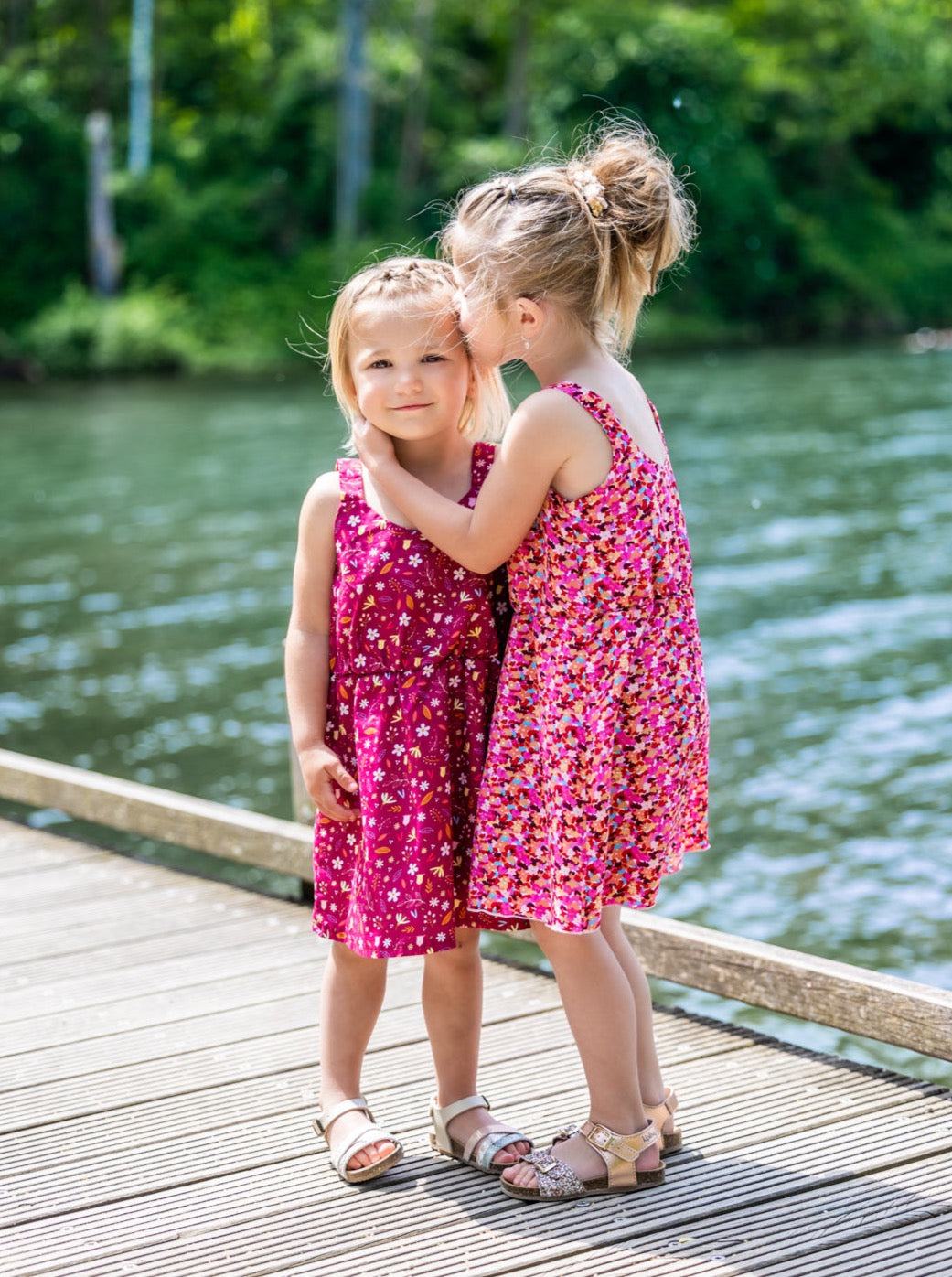 CLEMENTINE ENFANT - le top et la robe d