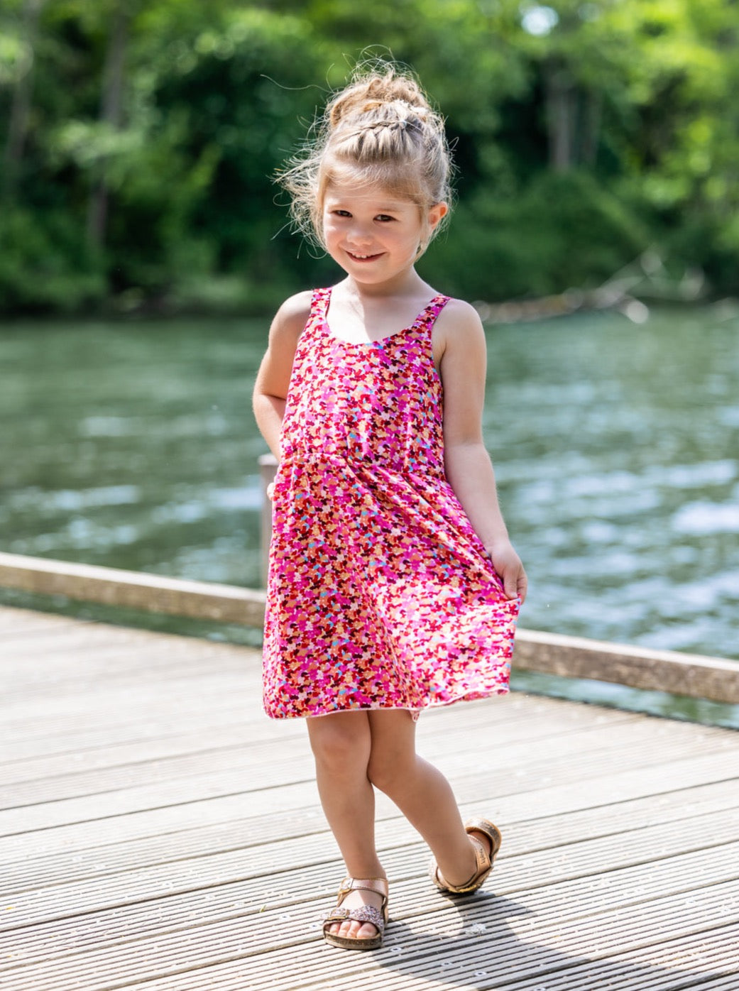 CLEMENTINE ENFANT - le top et la robe d