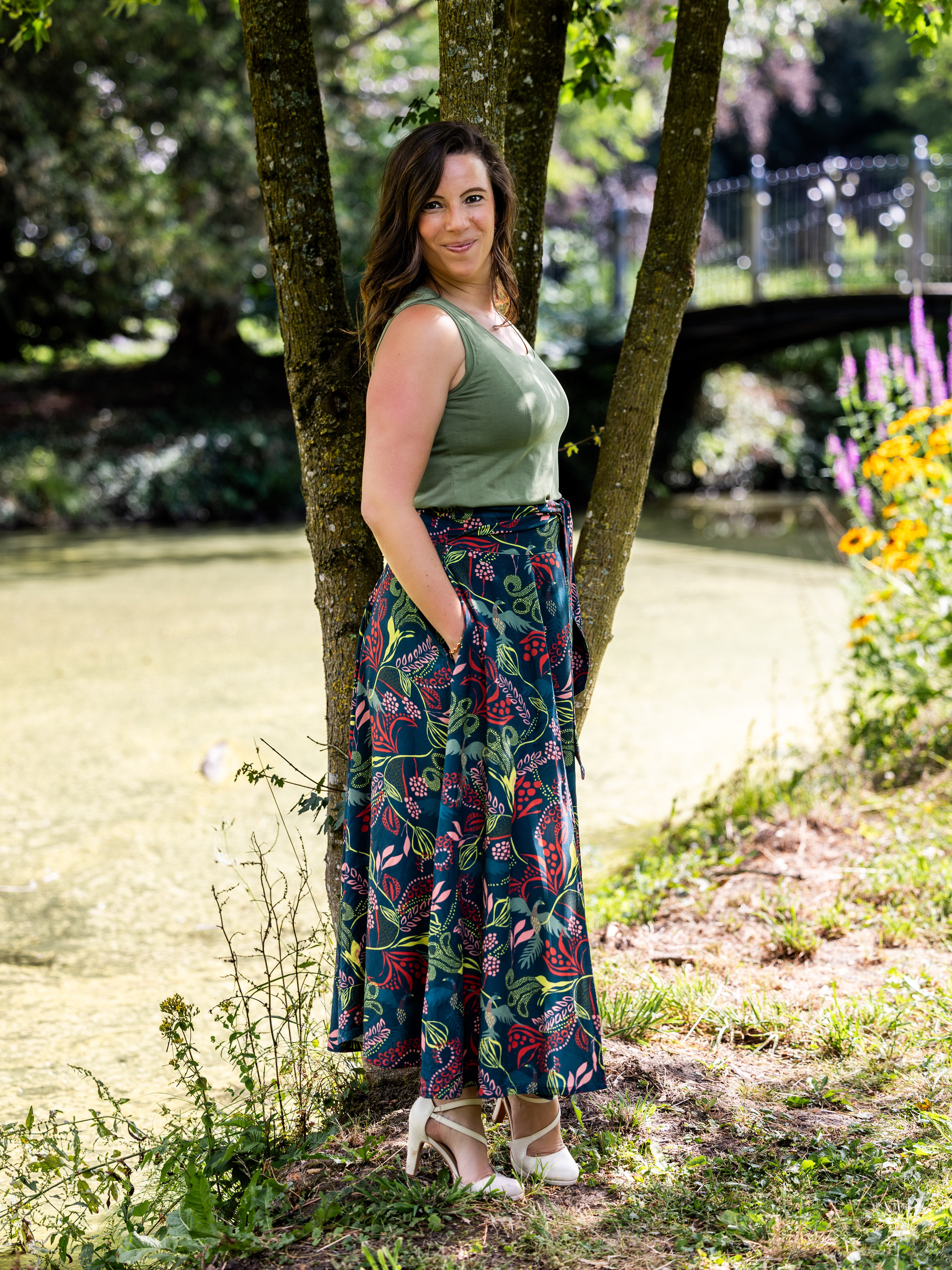 PRE-COMMANDE Twill de viscose canard - absolutely fabulous
