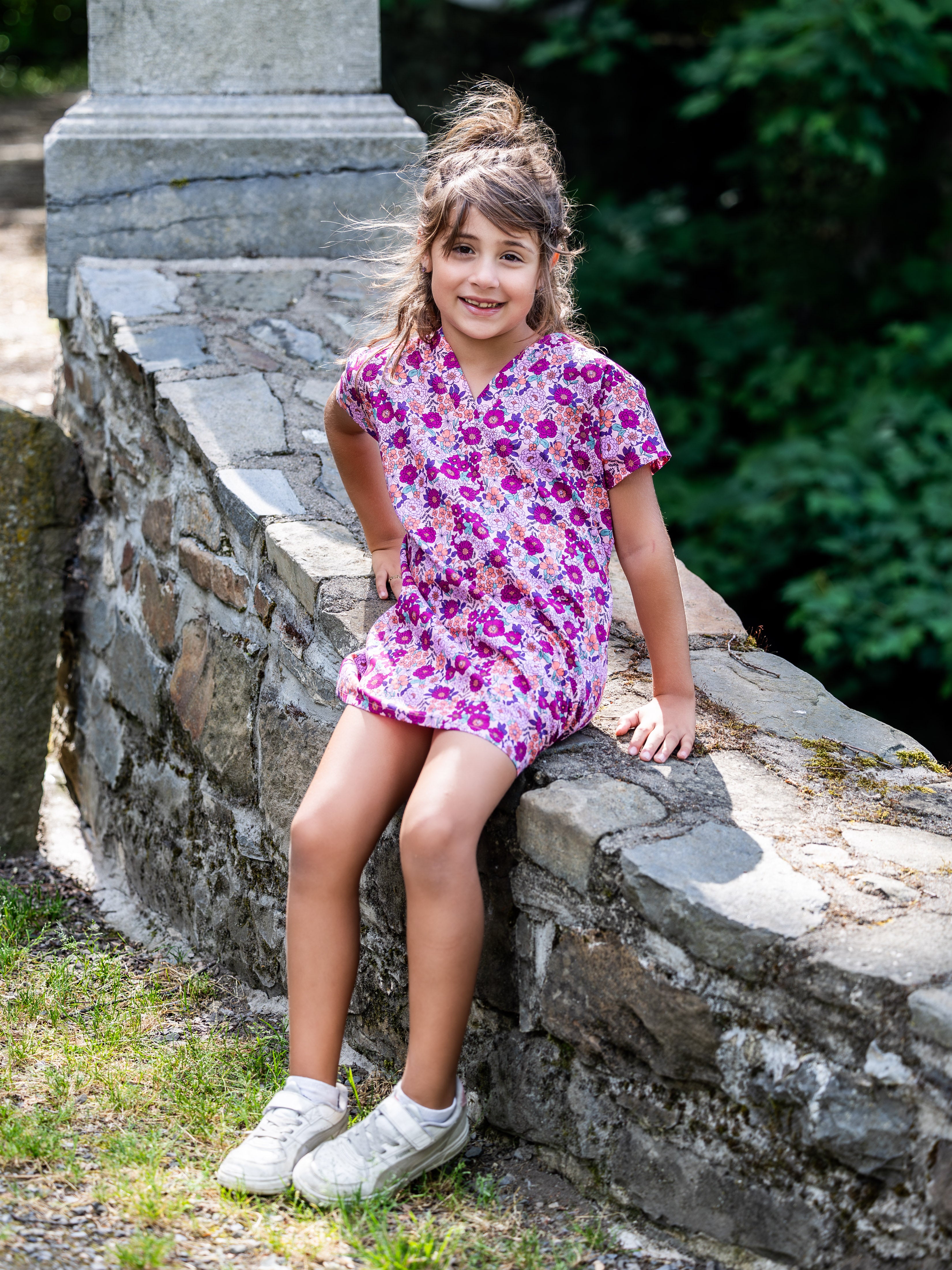 AMARENA - la robe / blouse facile aux nombreuses variantes - ENFANT