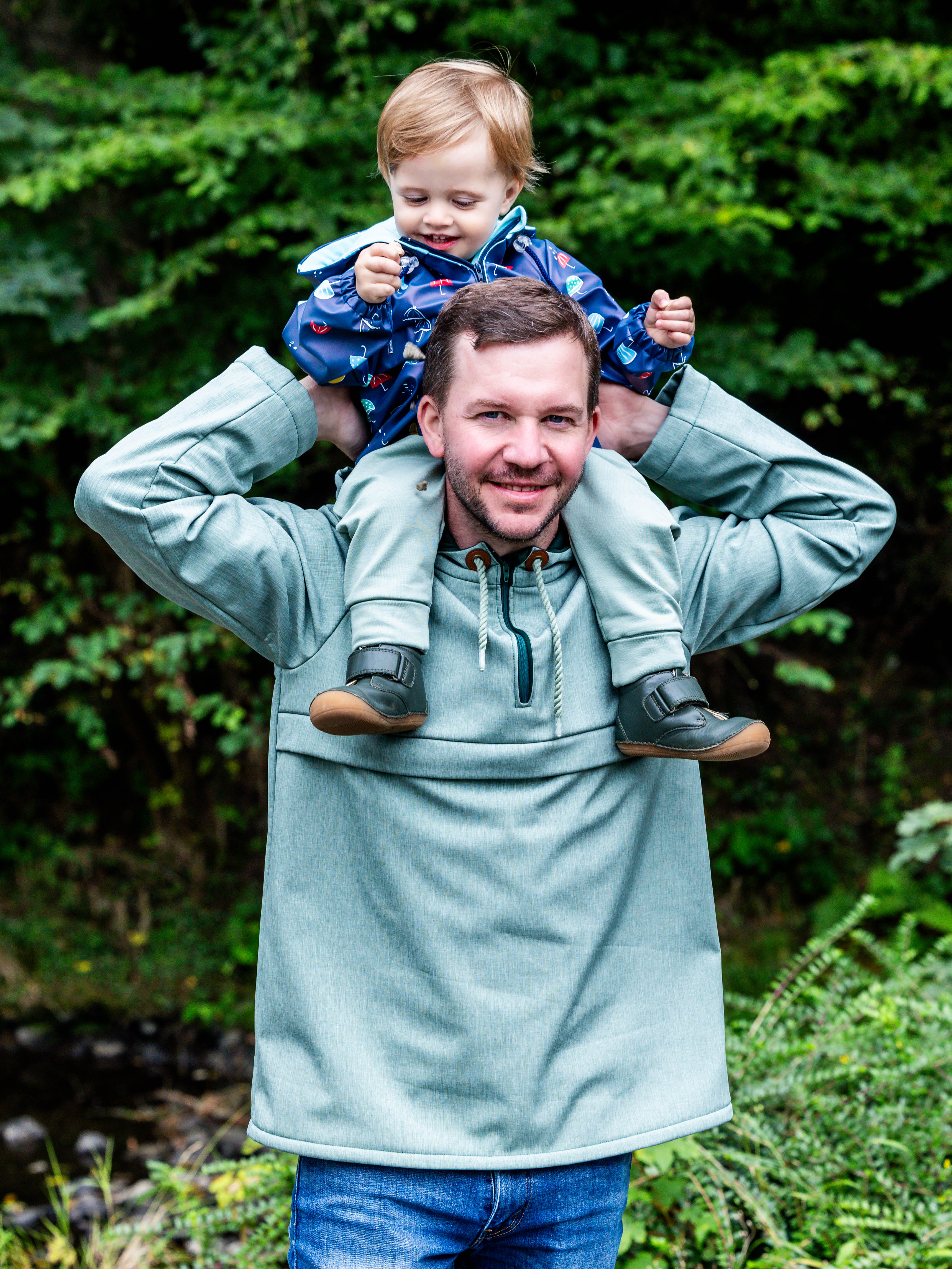 QUETSCHE : Le coupe-vent à poche ventrale - ENFANT