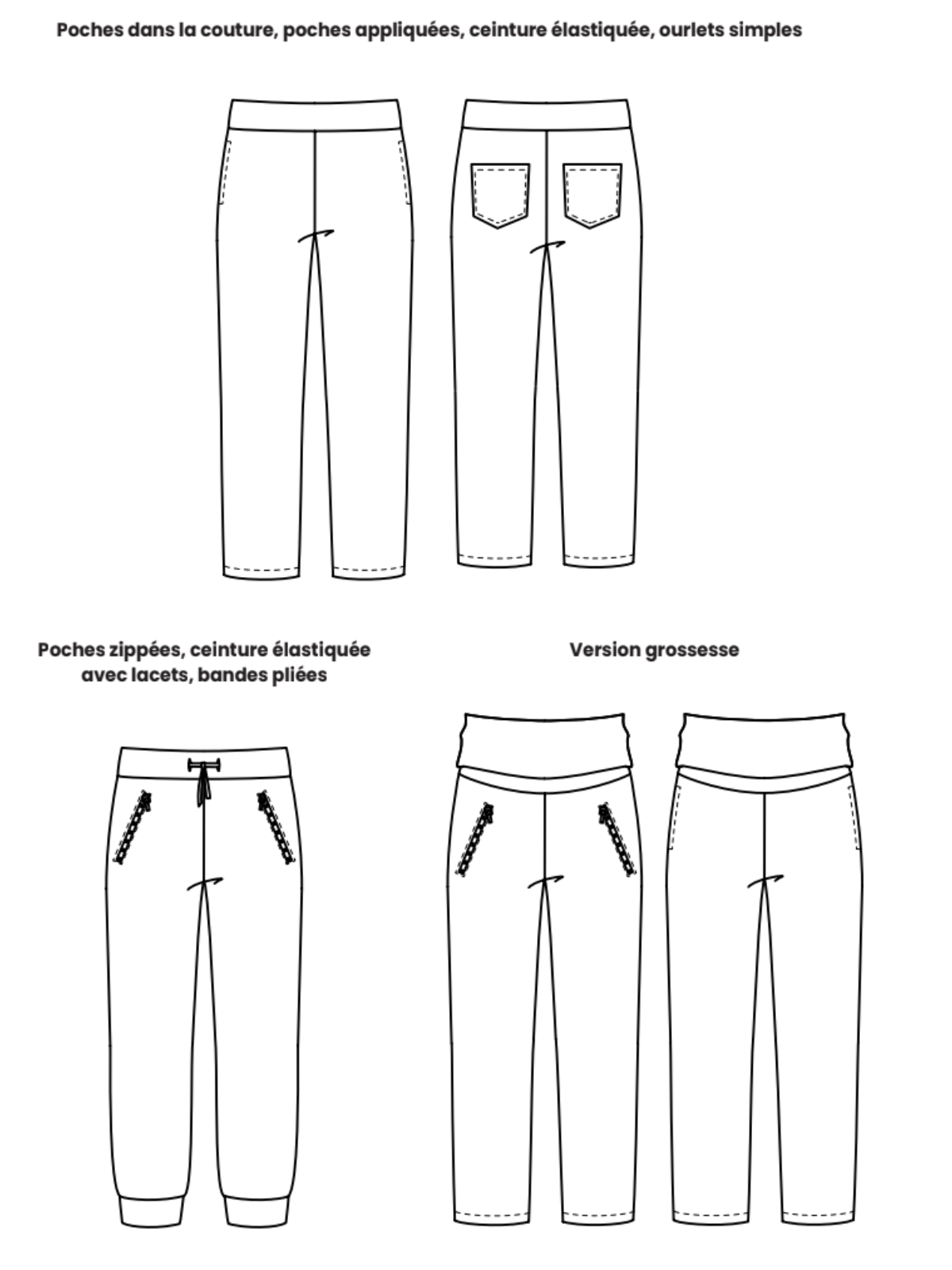 YUZU FEMME - le jogging