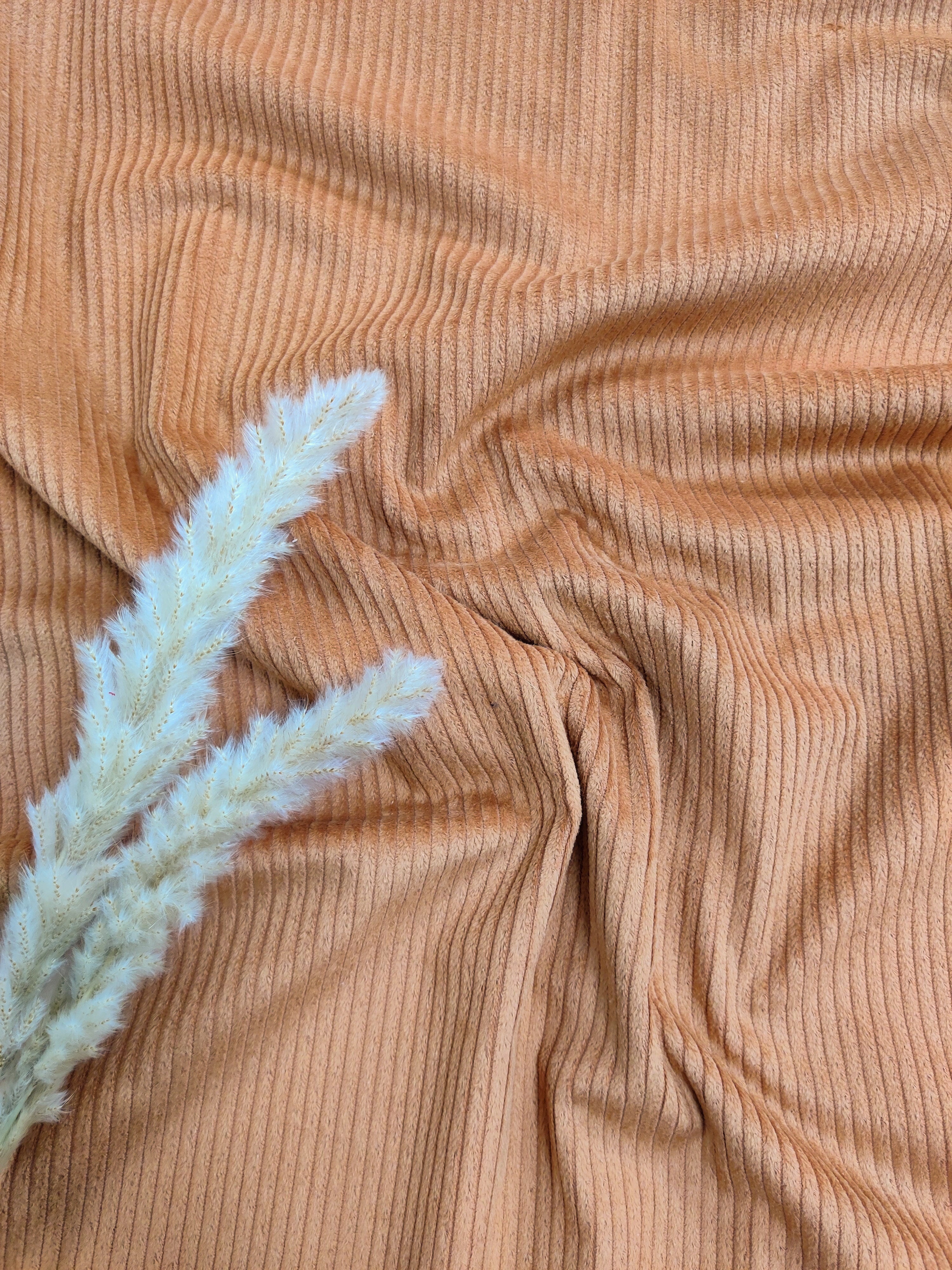 Velours côtelé lavé - Tobacco