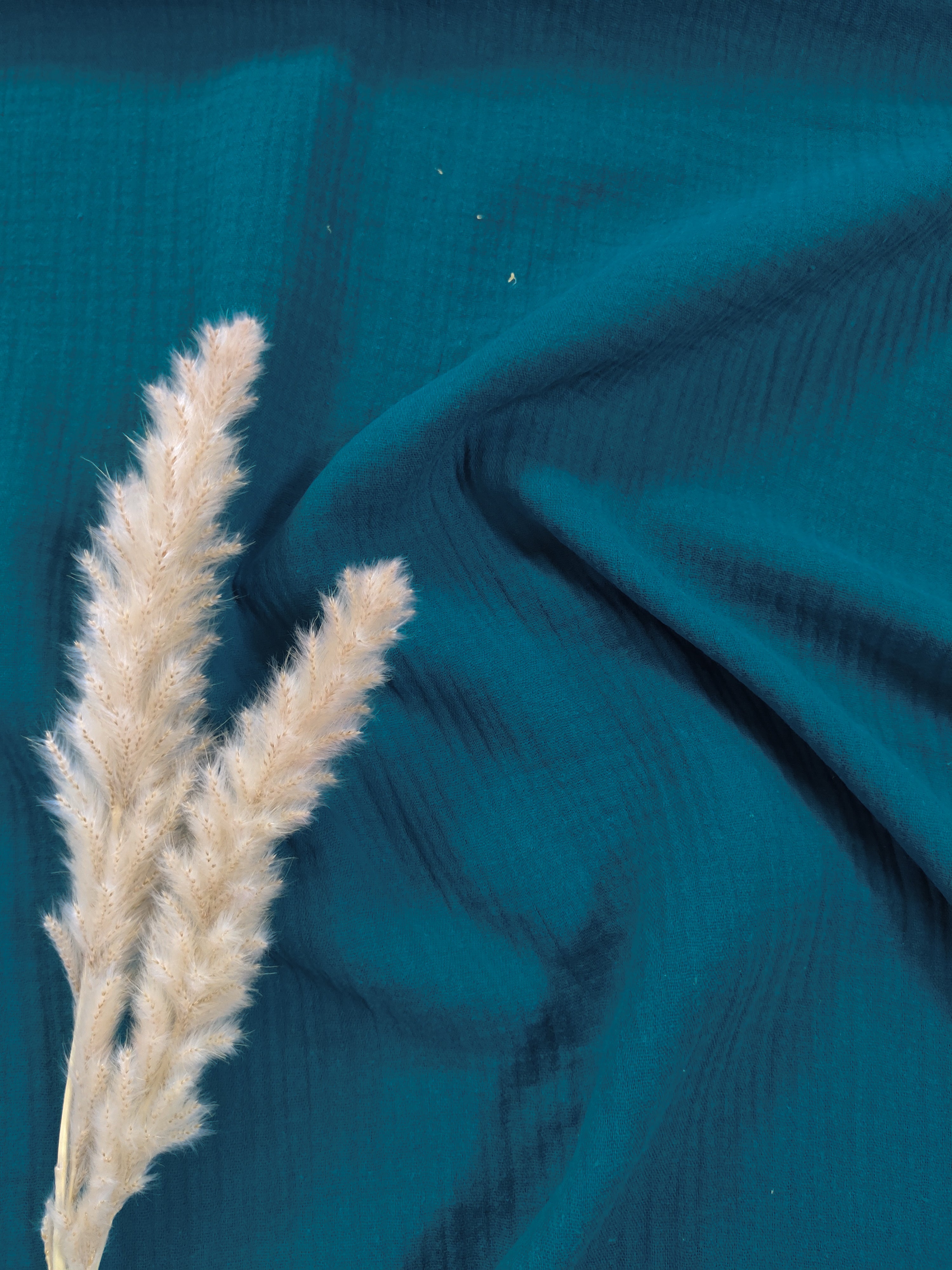 Double gaze - bleu canard