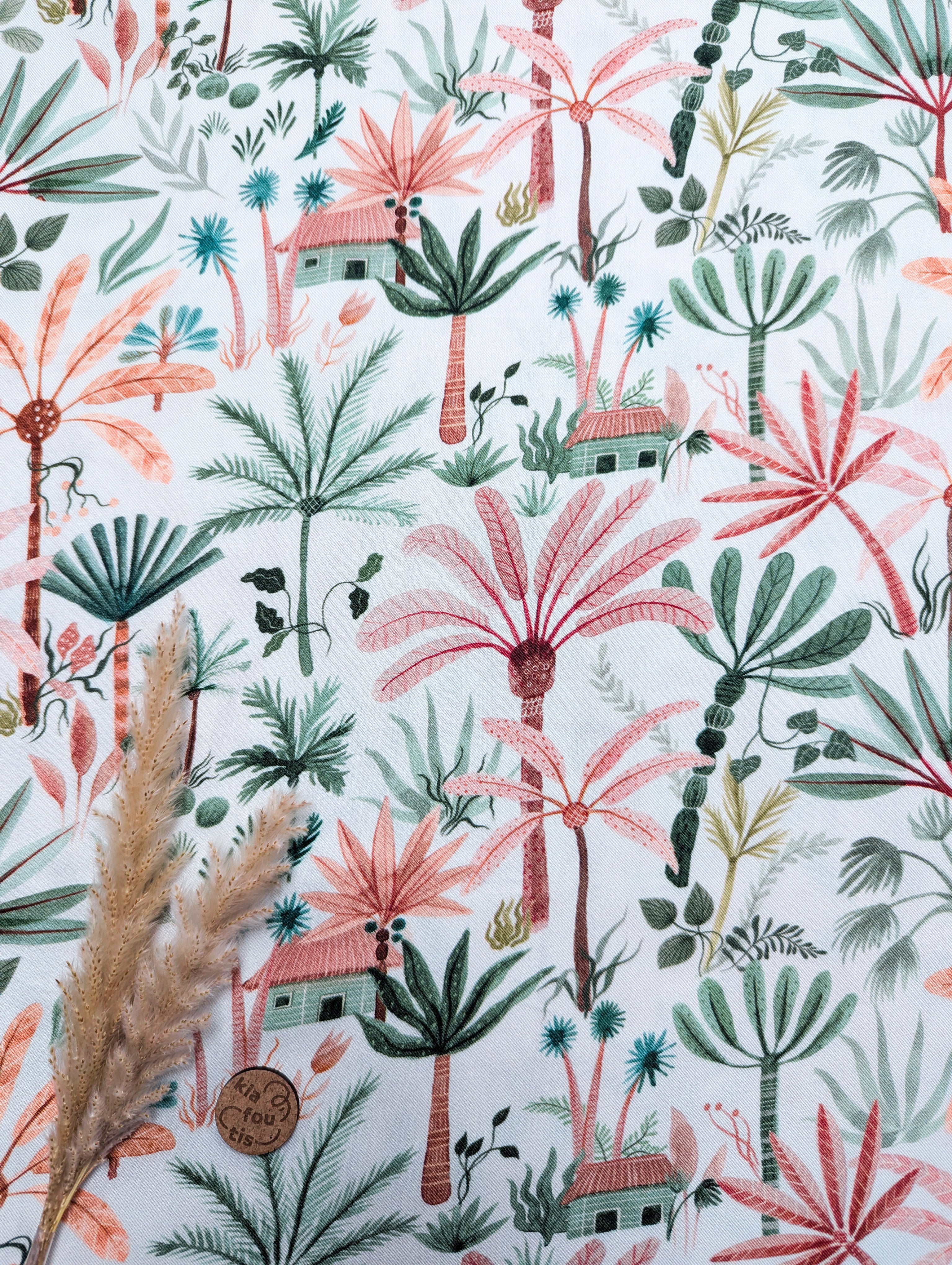 Twill de viscose EcoVero écru - esprit vacances