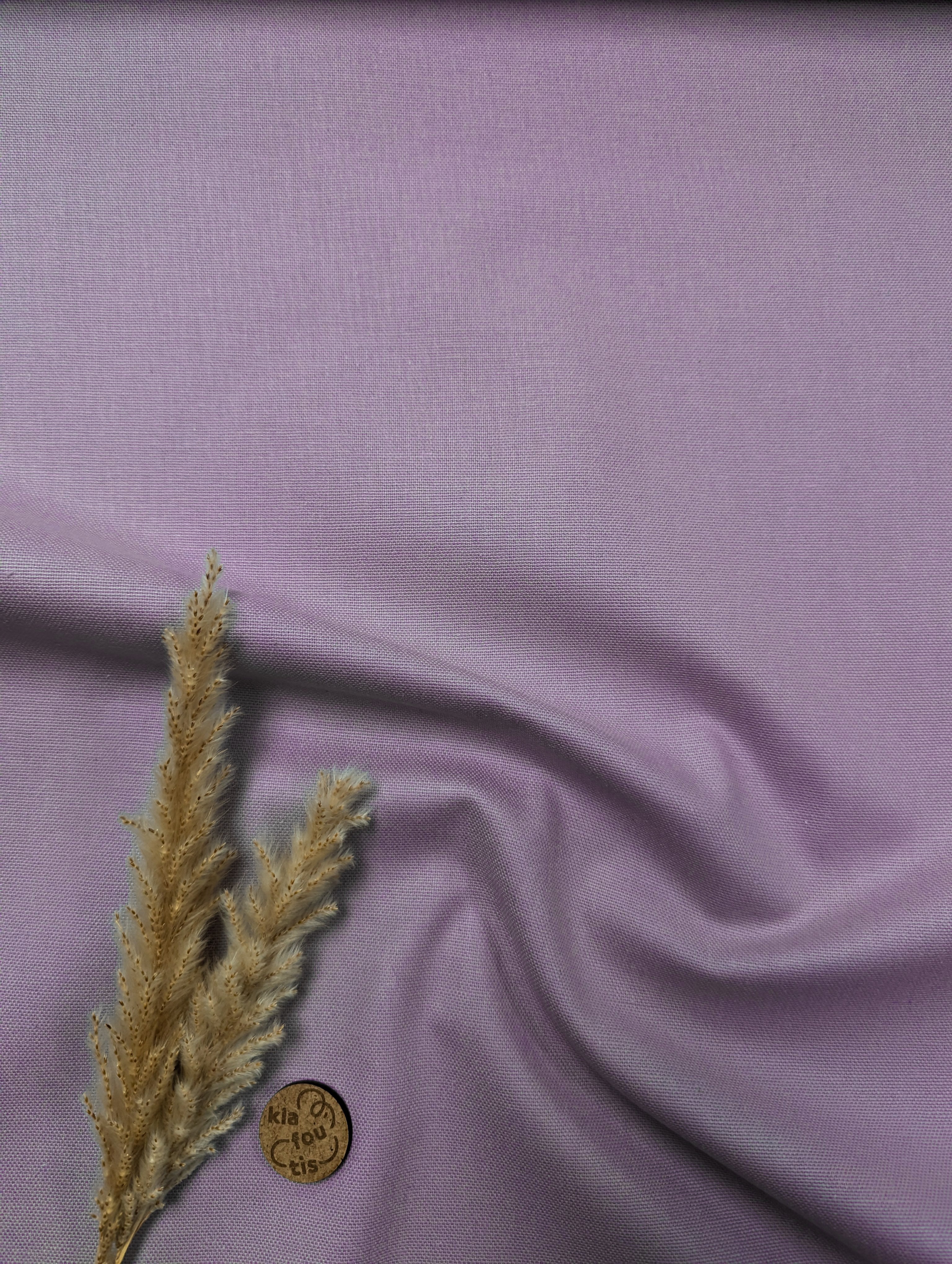 Canevas 100% coton - lilas