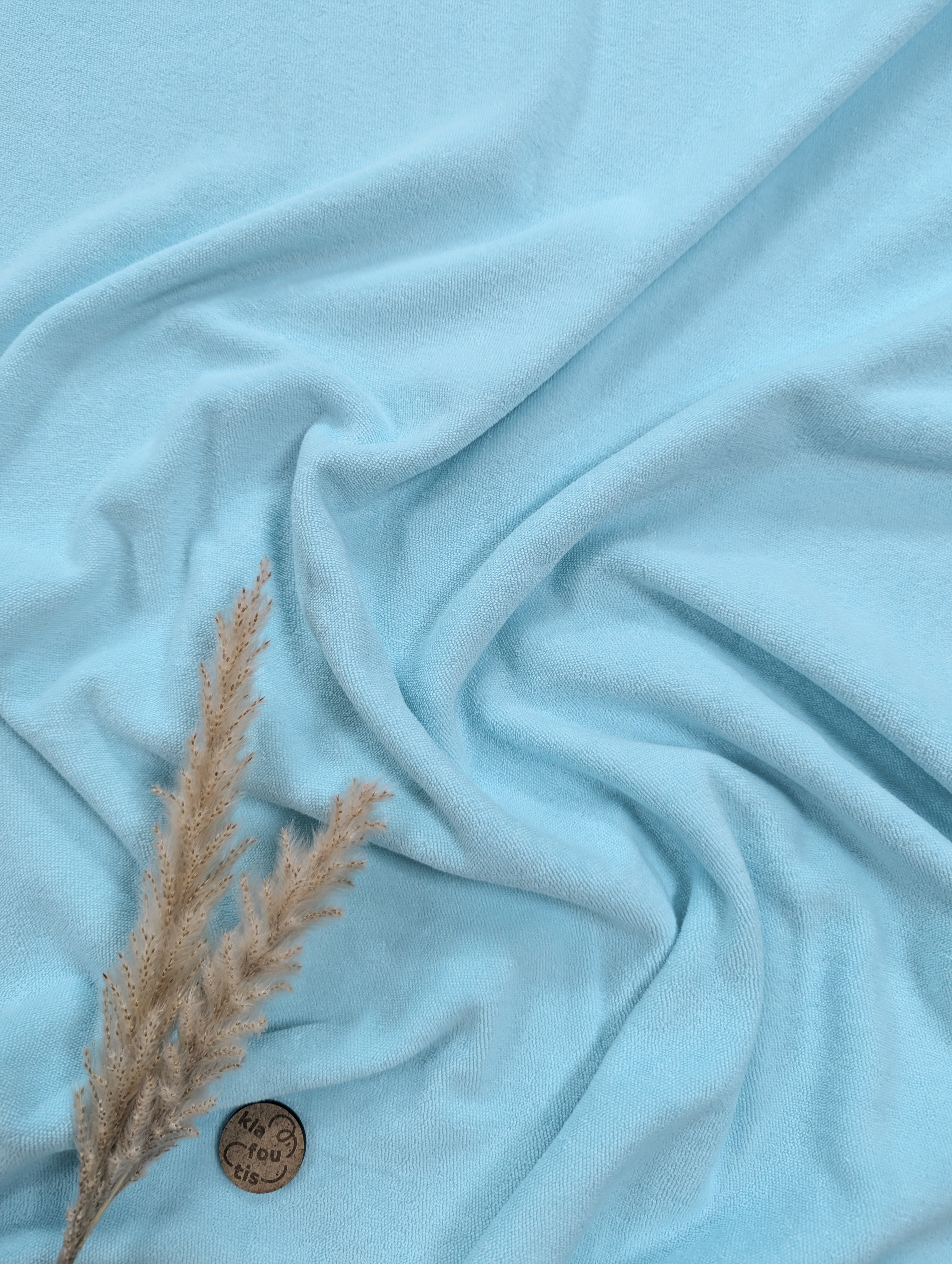 Jersey éponge - aqua