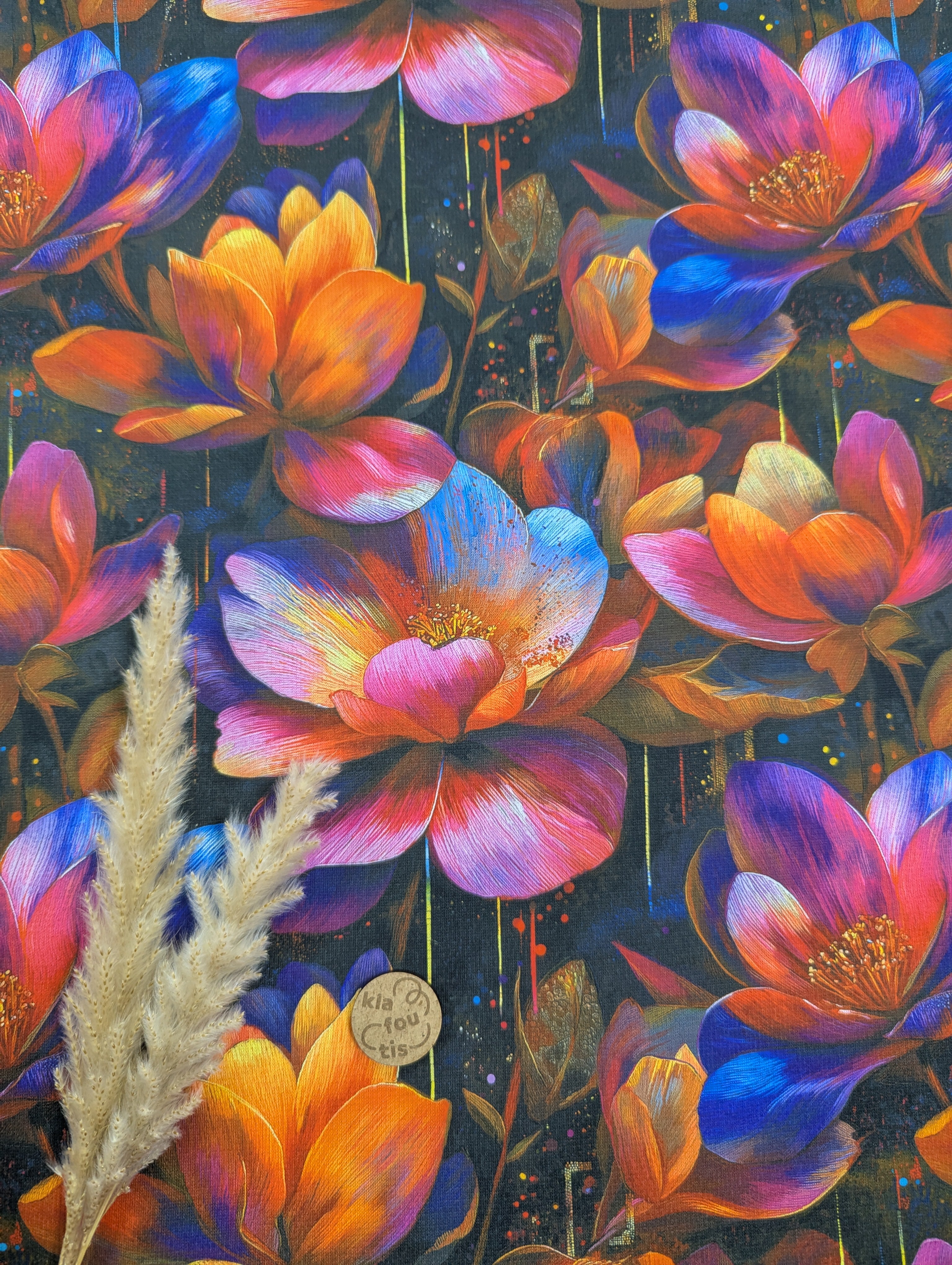 Sweat polaire alpin - Floraison féérique