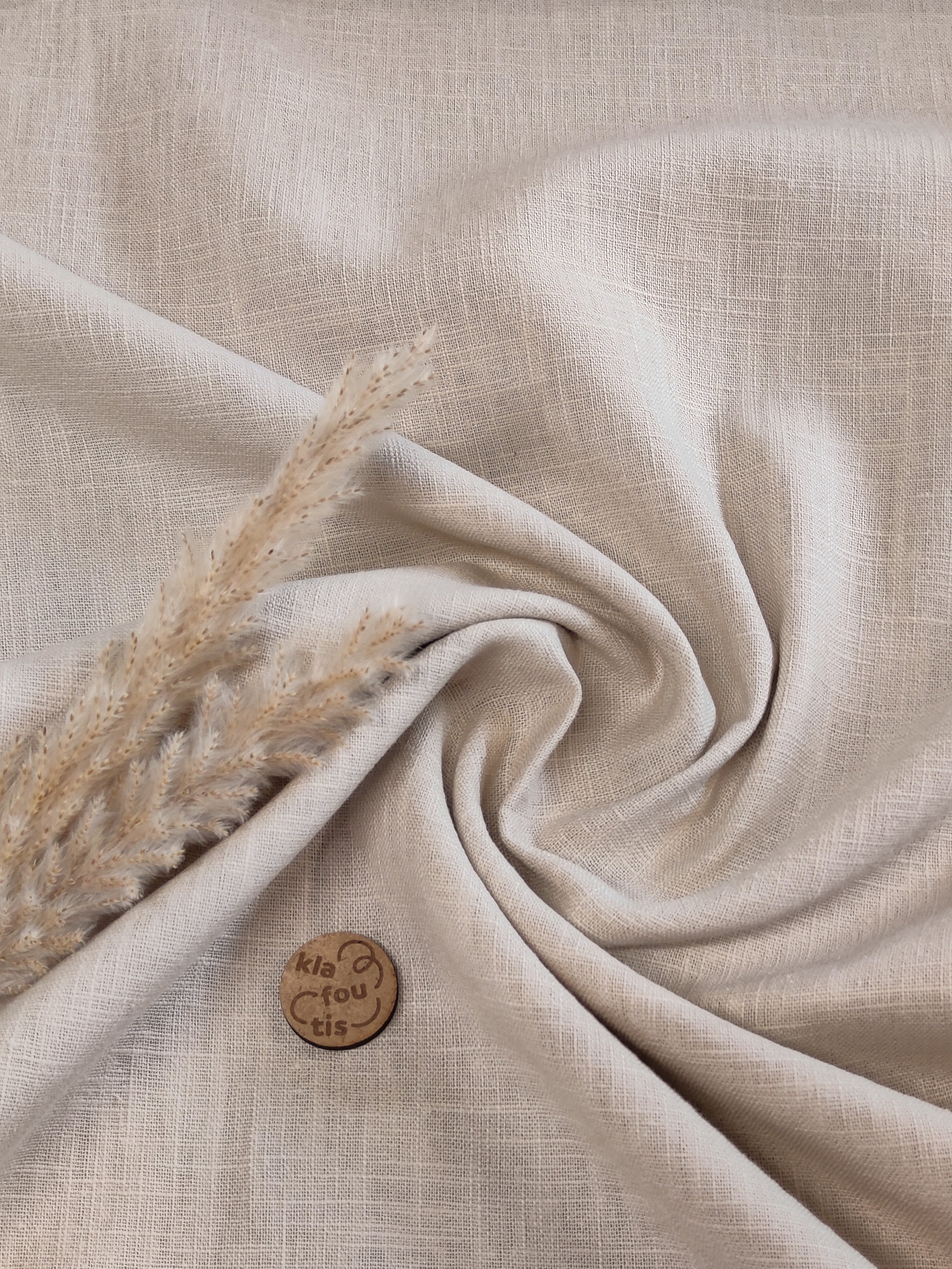 Lin coton - Sable