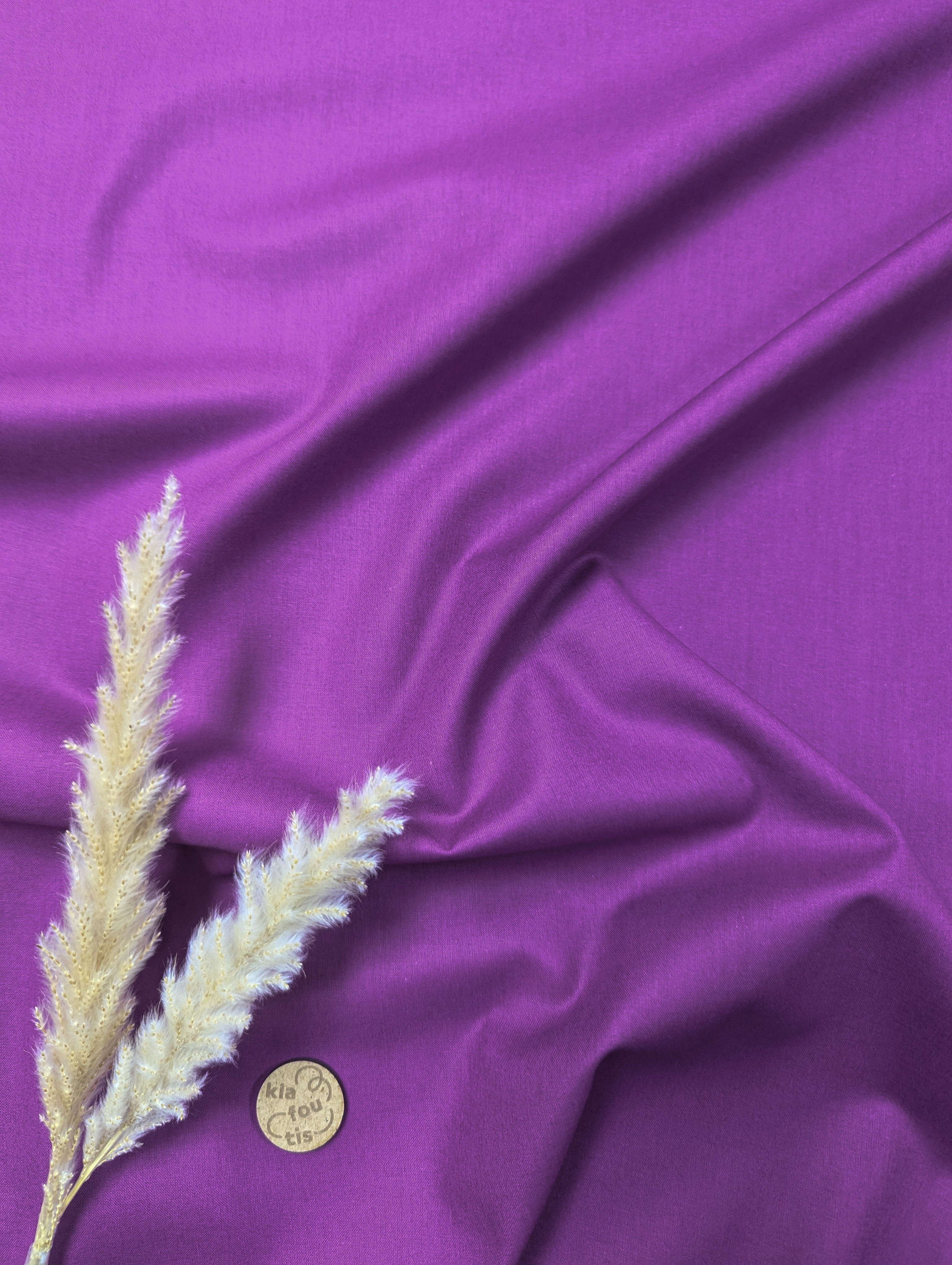 Popeline de Coton - Magenta