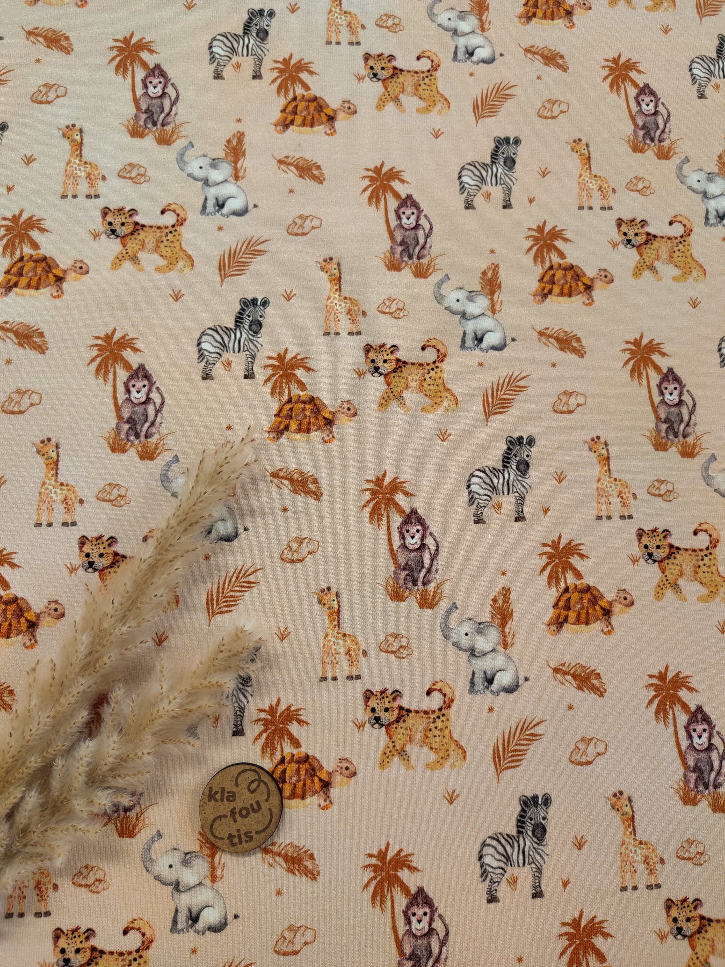 Jersey de coton - Jungle kids