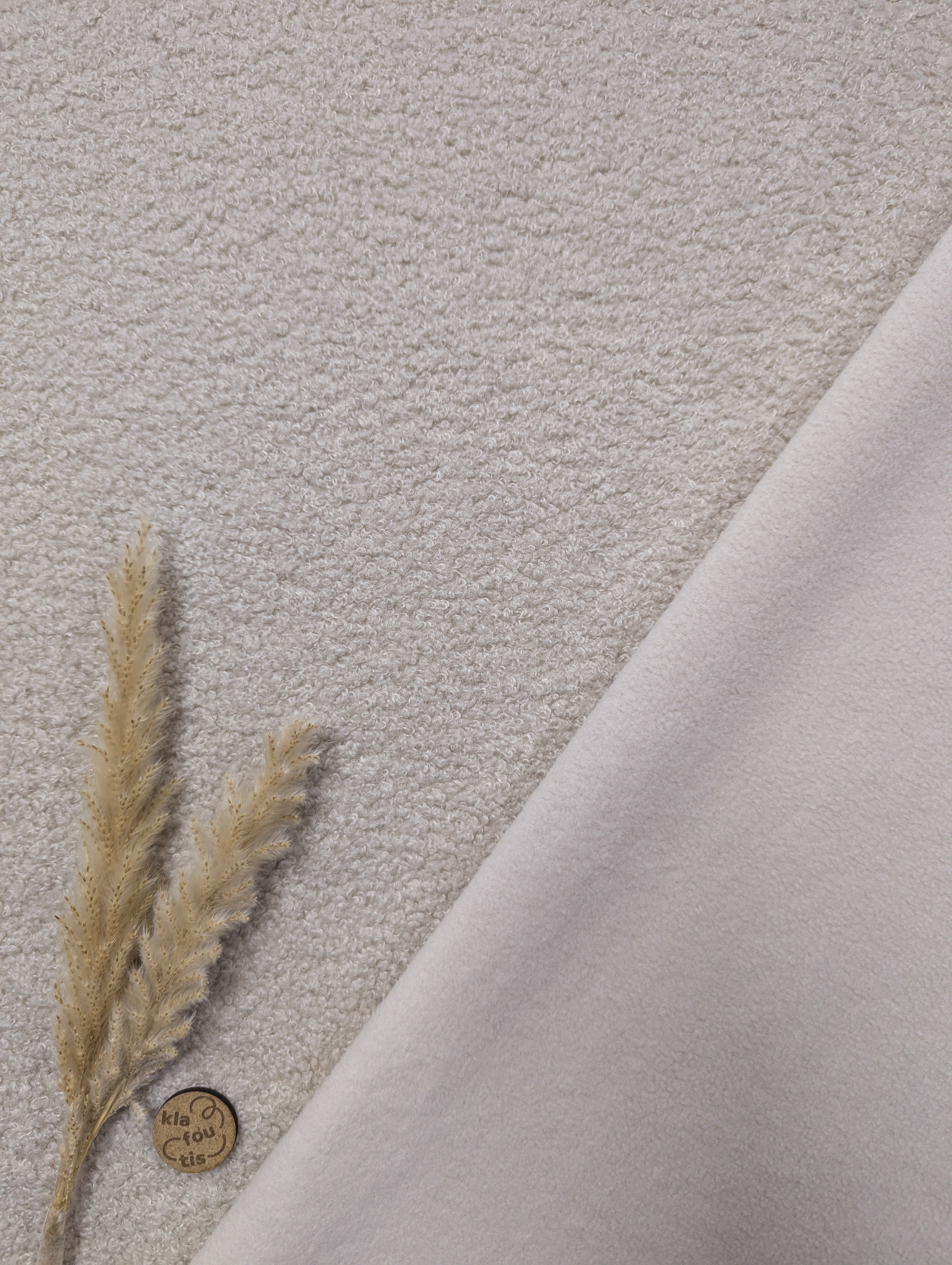 Teddy doublé polaire - sable