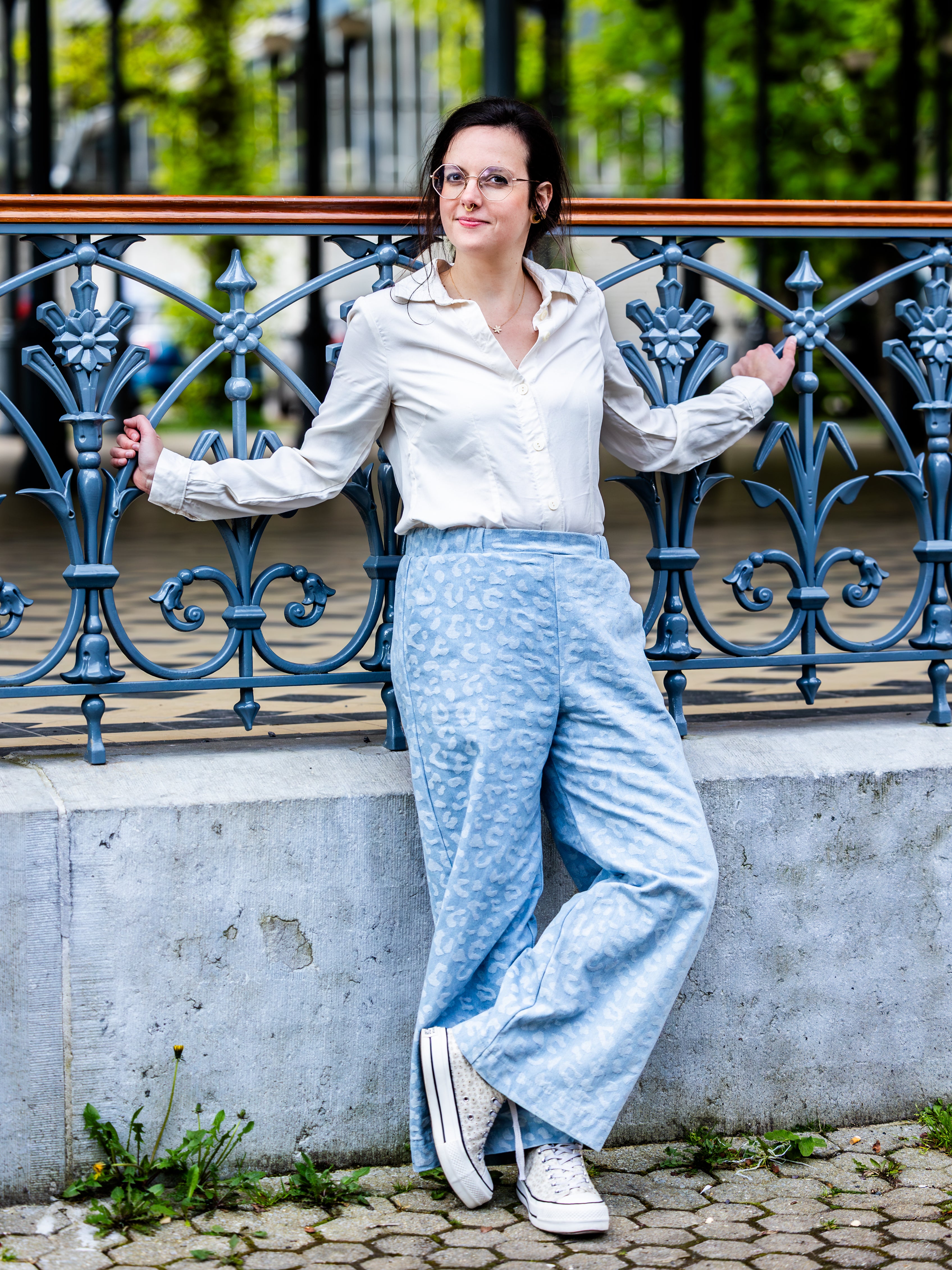 Twill de tencel - Ecru