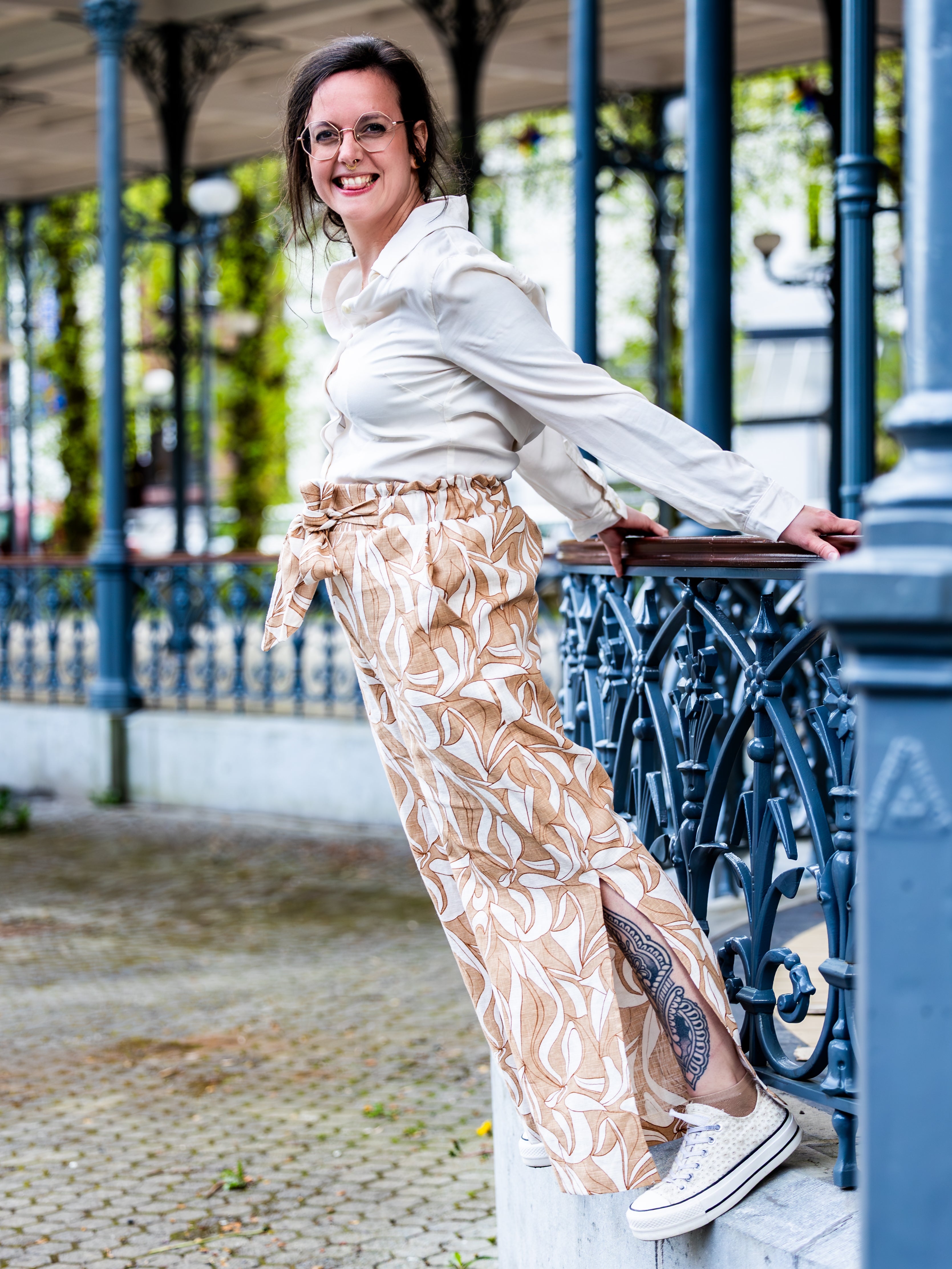 Twill de tencel - Ecru