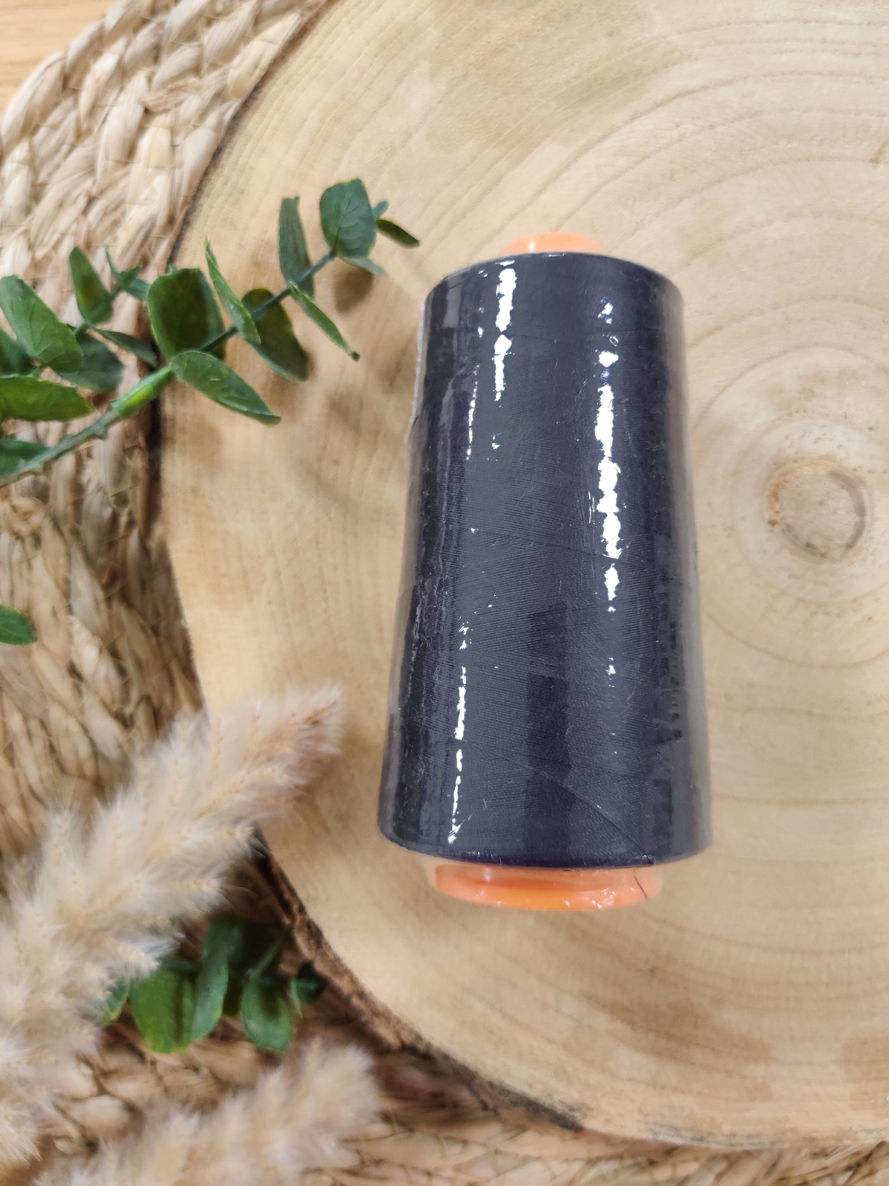 Fil cône 3000 m - Bleu marine foncé