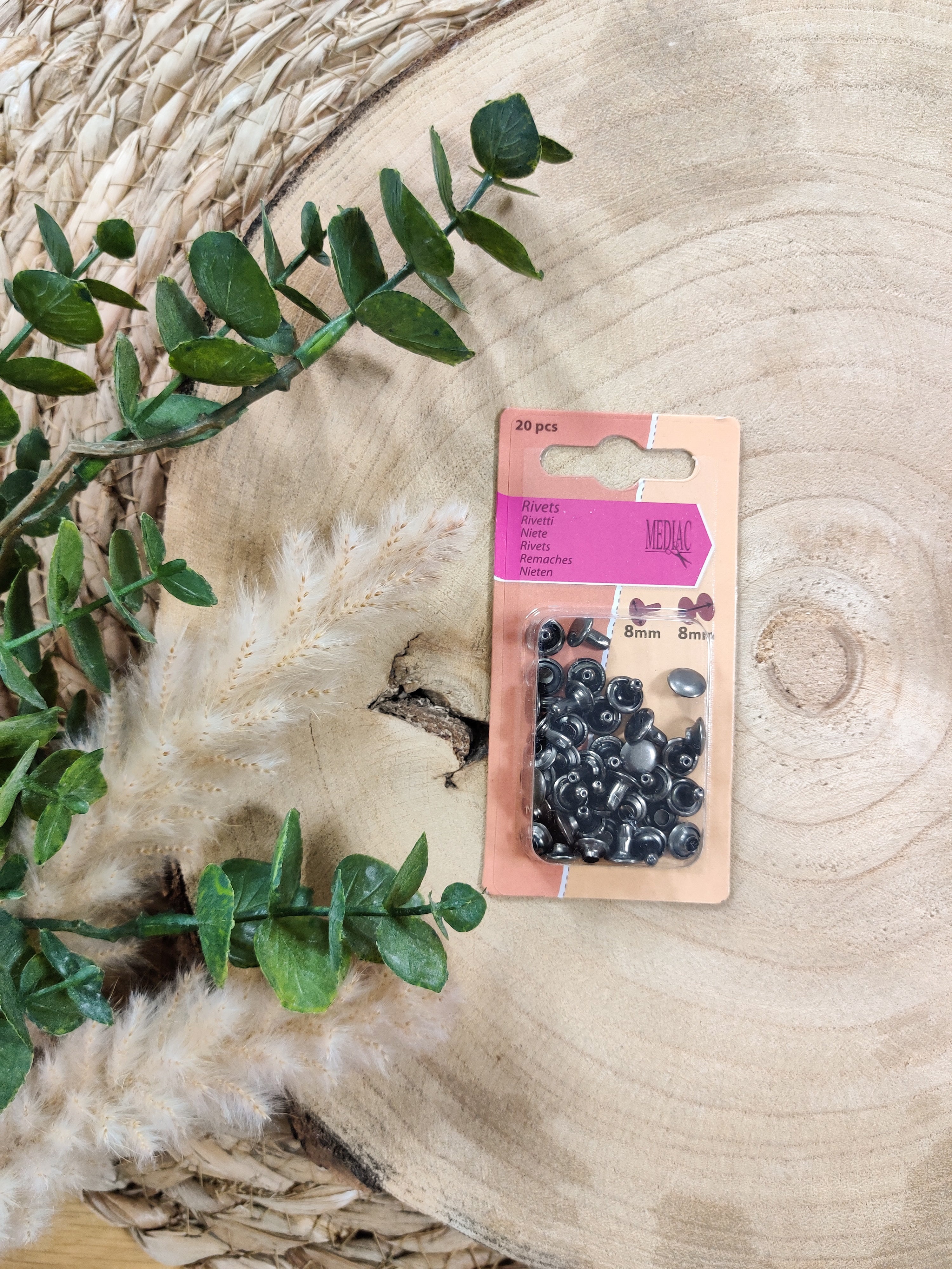 Rivets - plusieurs coloris