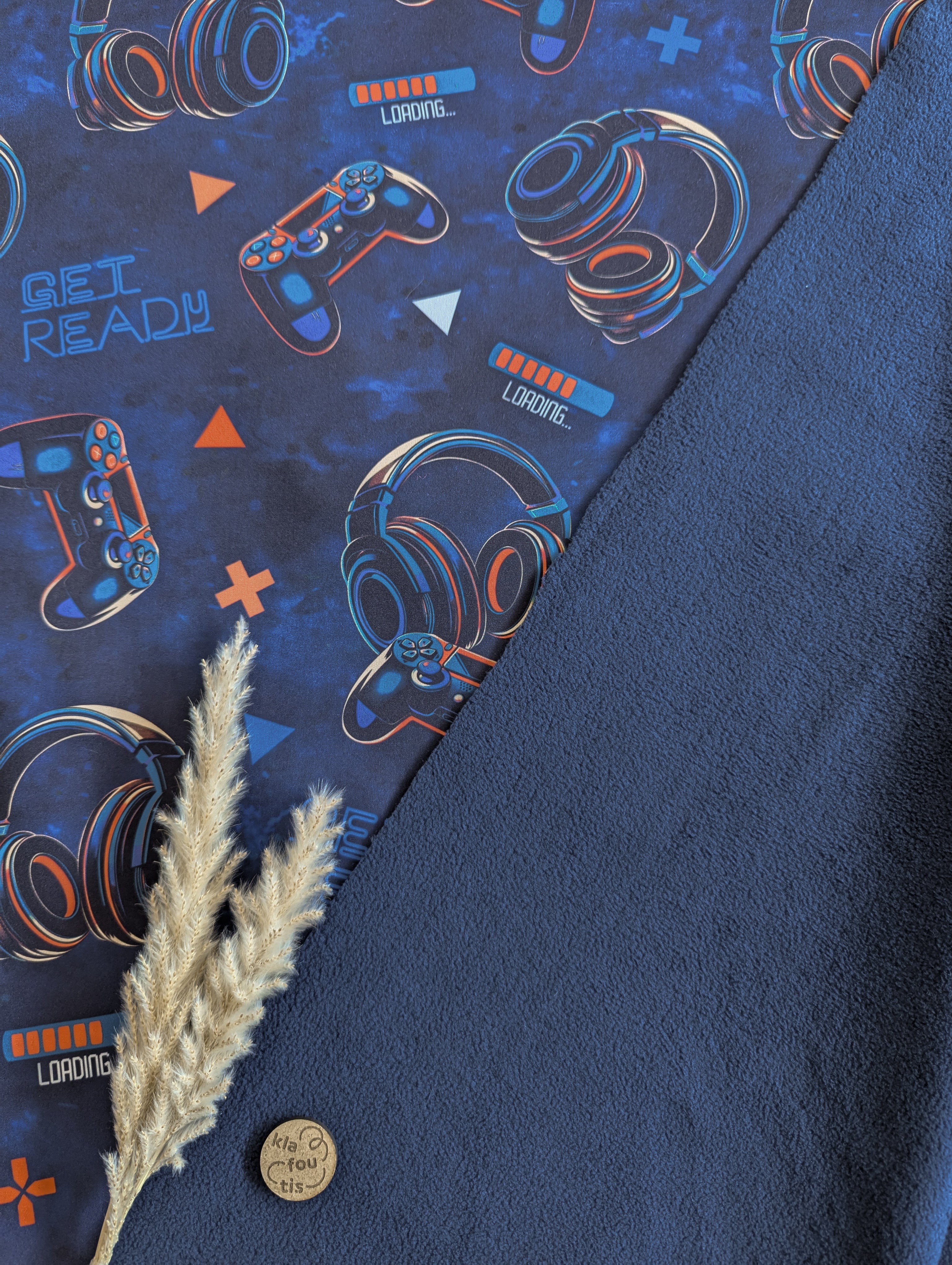 Softshell bleu marine - get ready