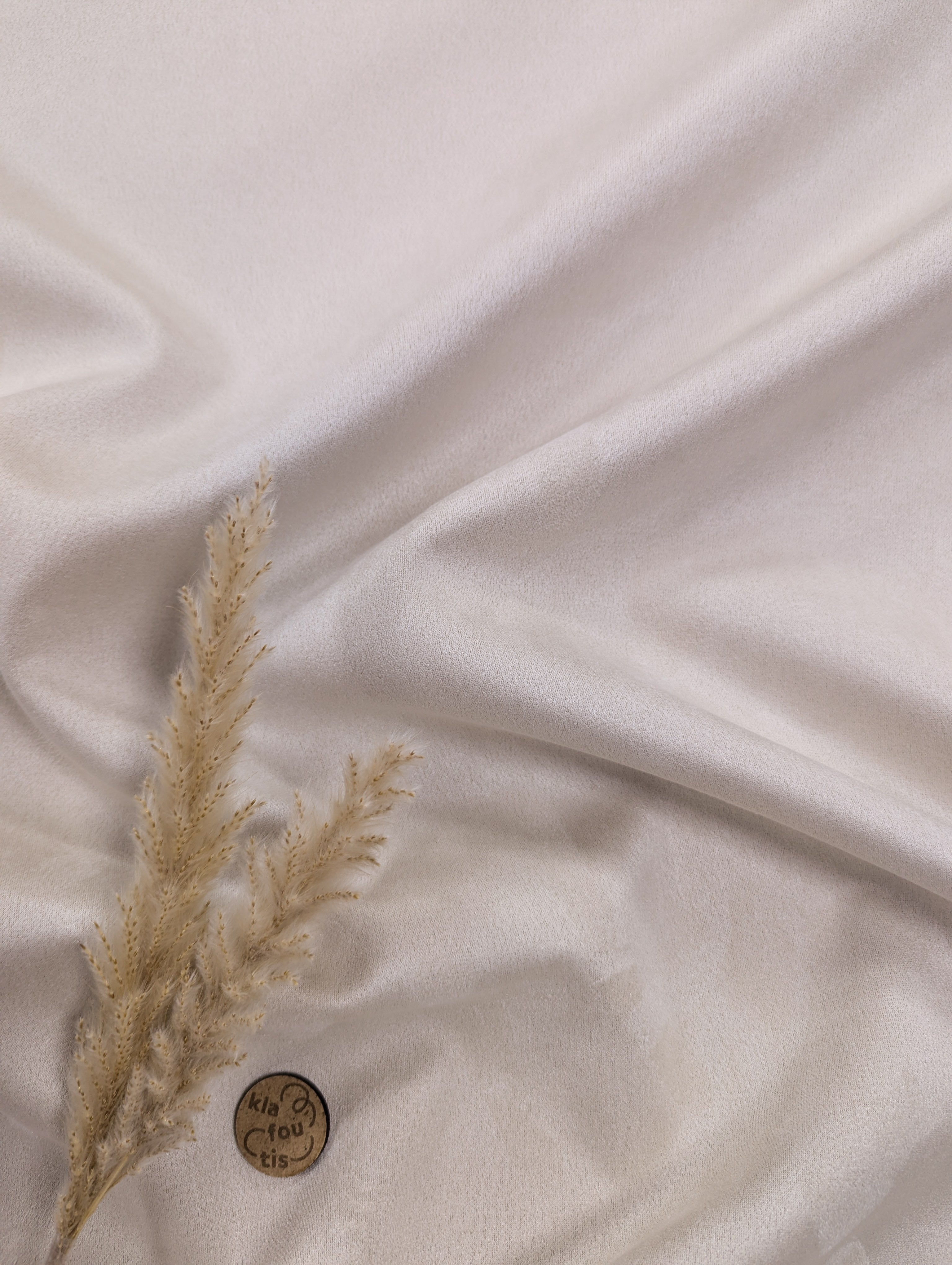 Suédine stretch - beige sable