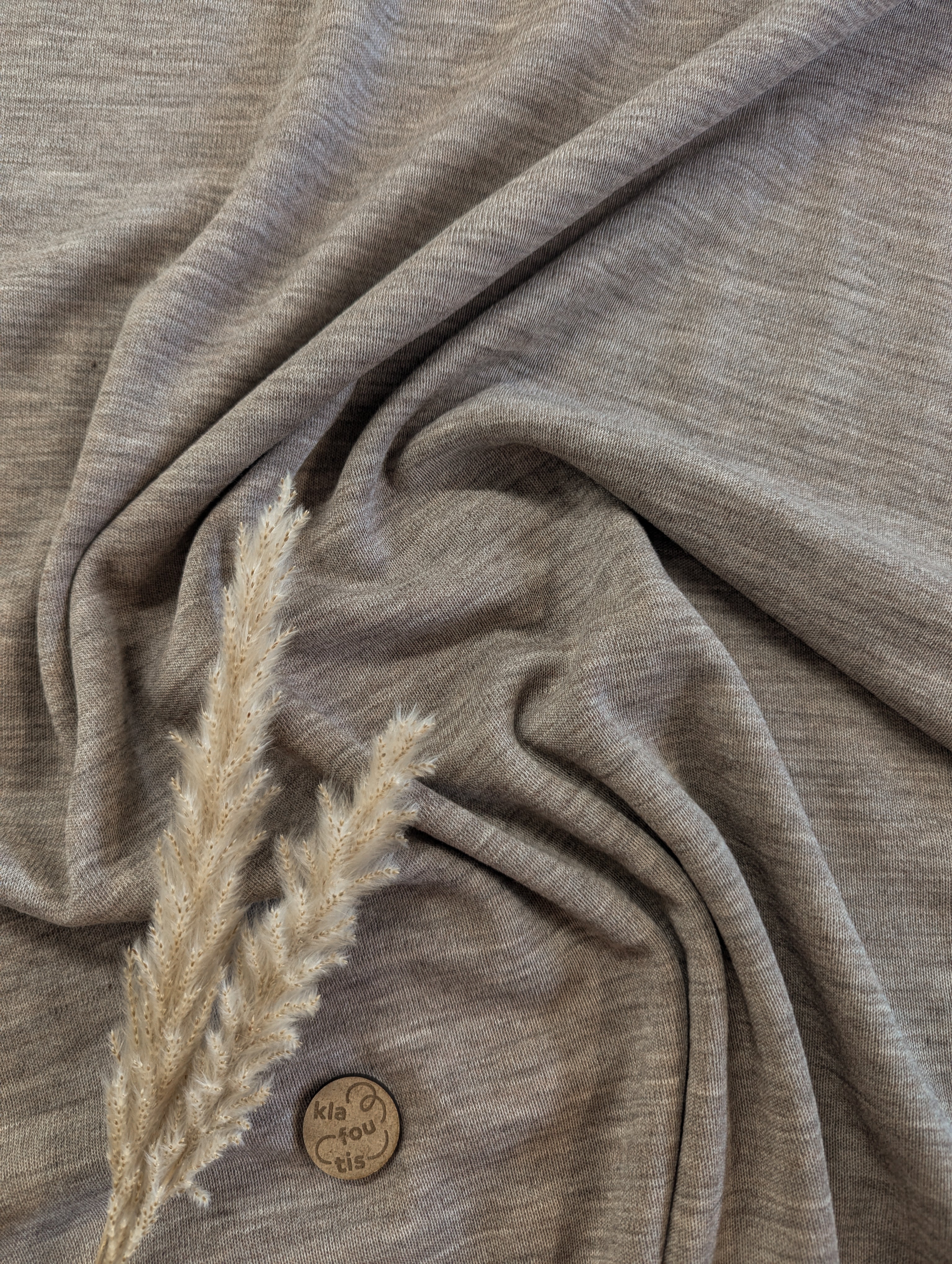 Jersey interlock 100% laine mérinos - TISSU D