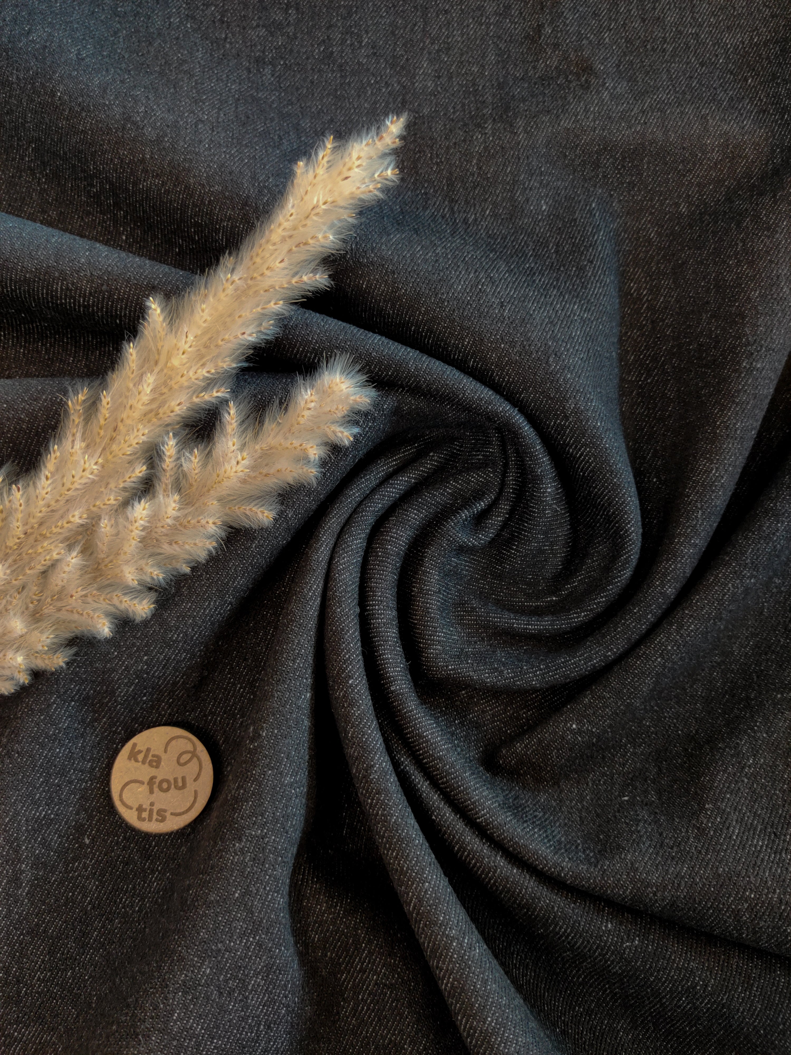 Jeans moyen 100% coton - Noir