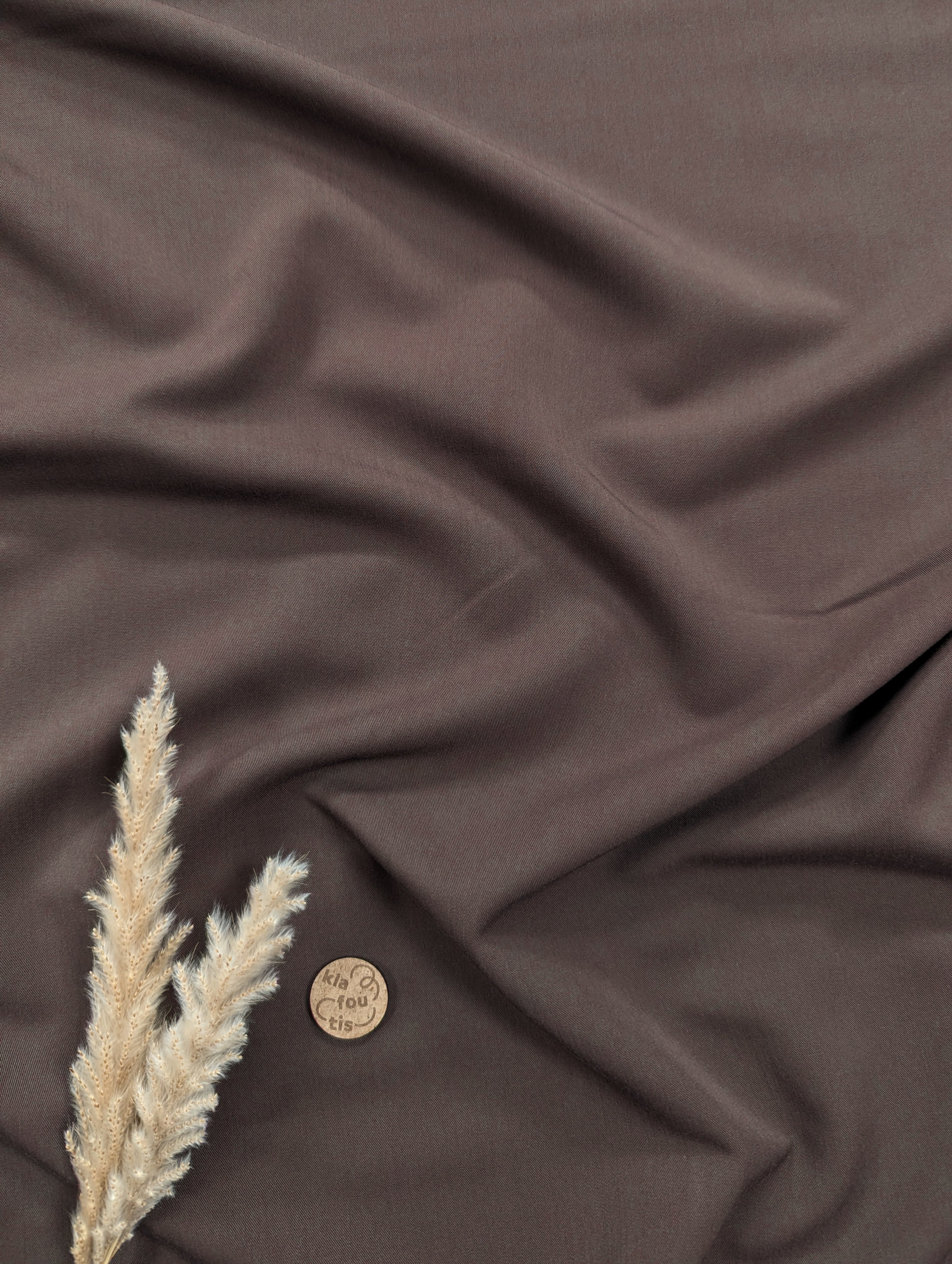Gabardine légère - Chocolat