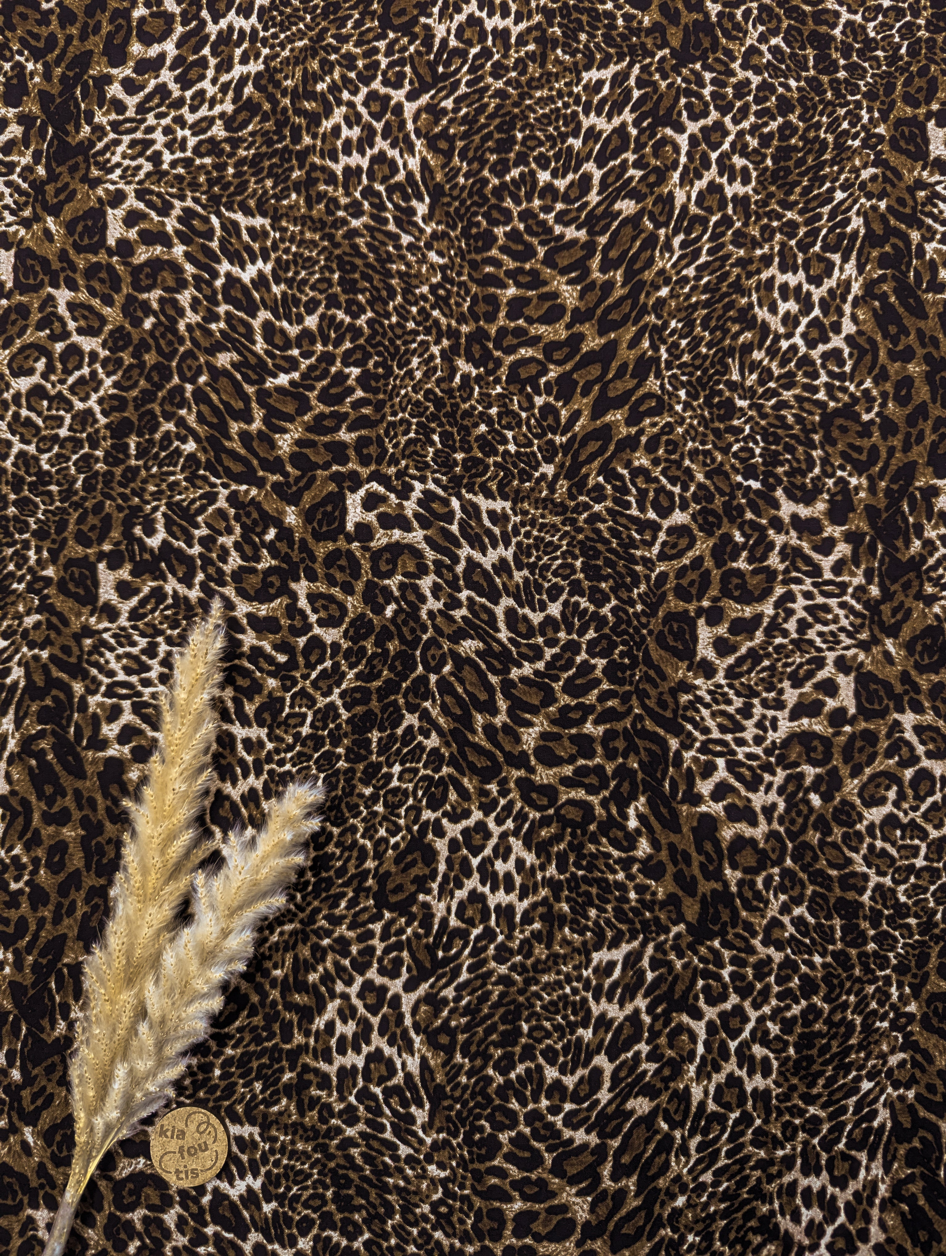 Popeline de viscose - mini léo