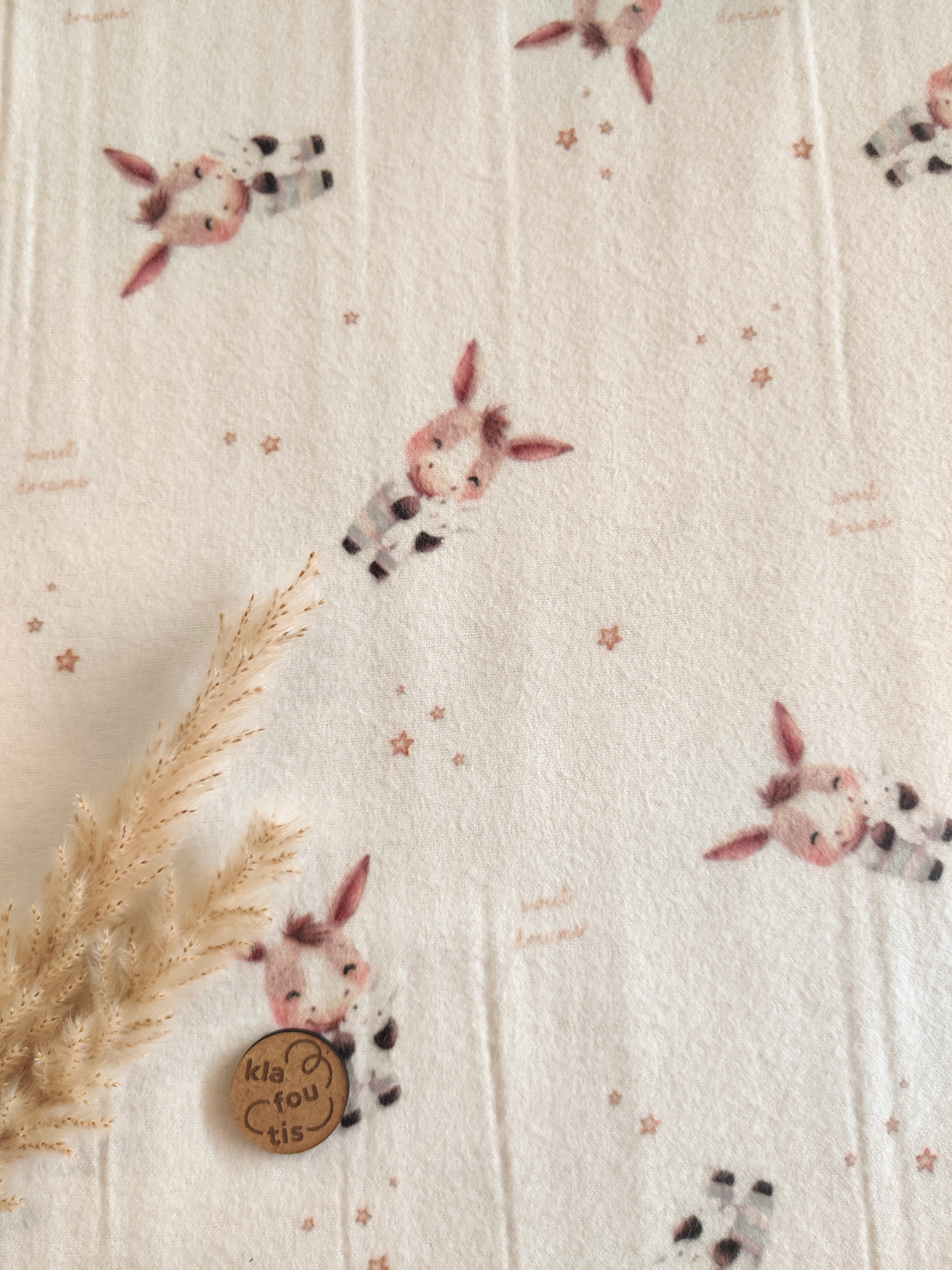 Flanelle de coton - Petit museau