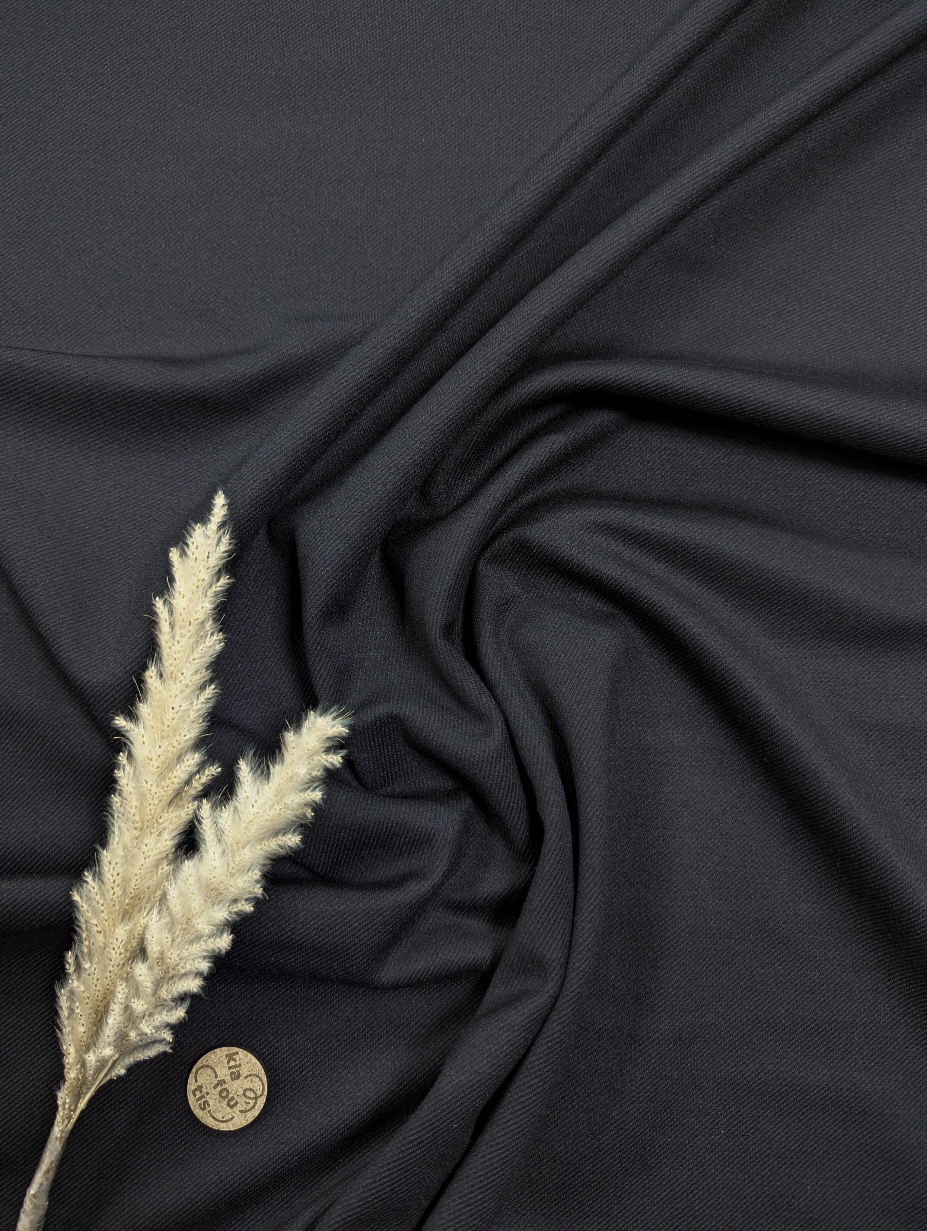 Twill extensible - noir