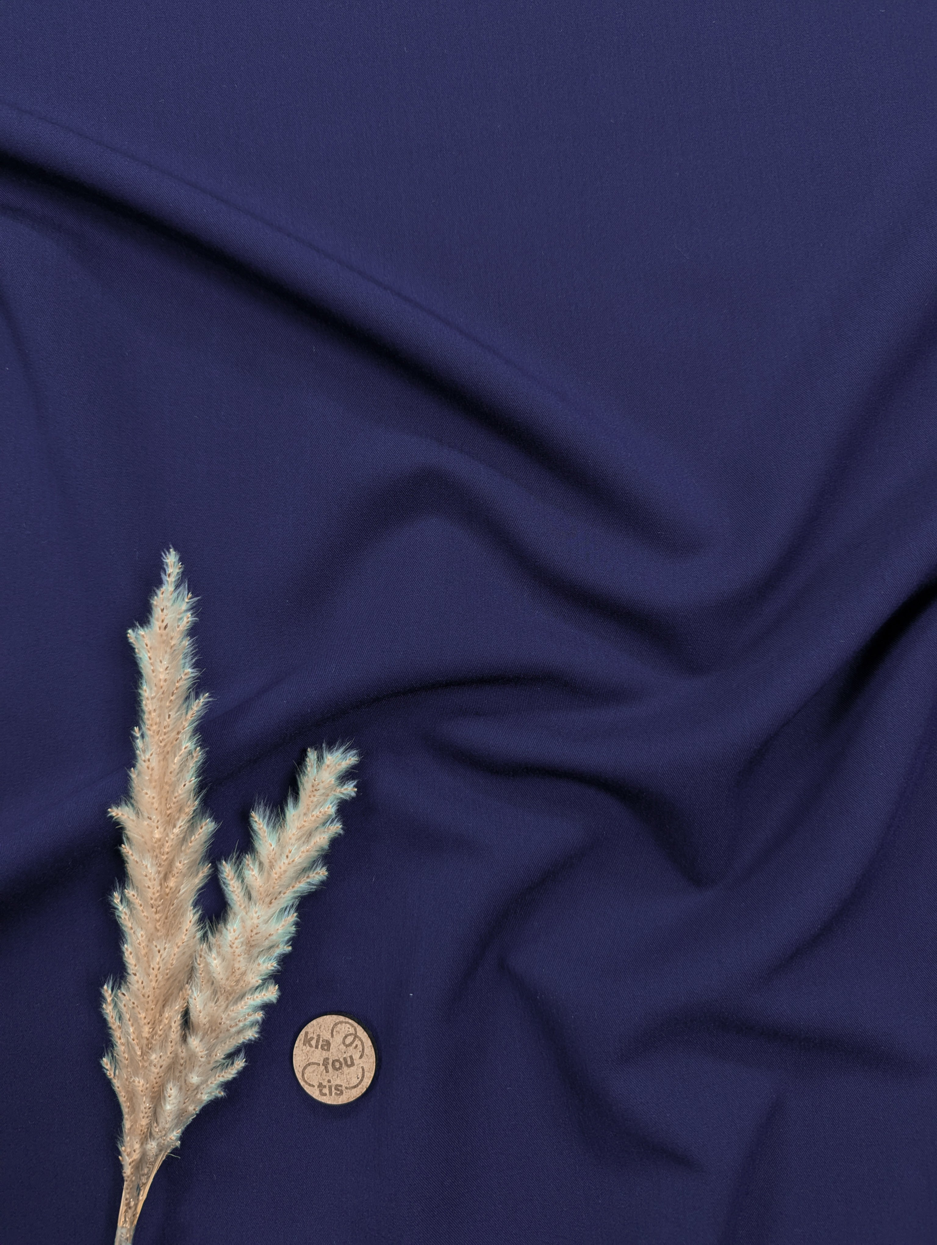 Gabardine légère - Bleu marine clair