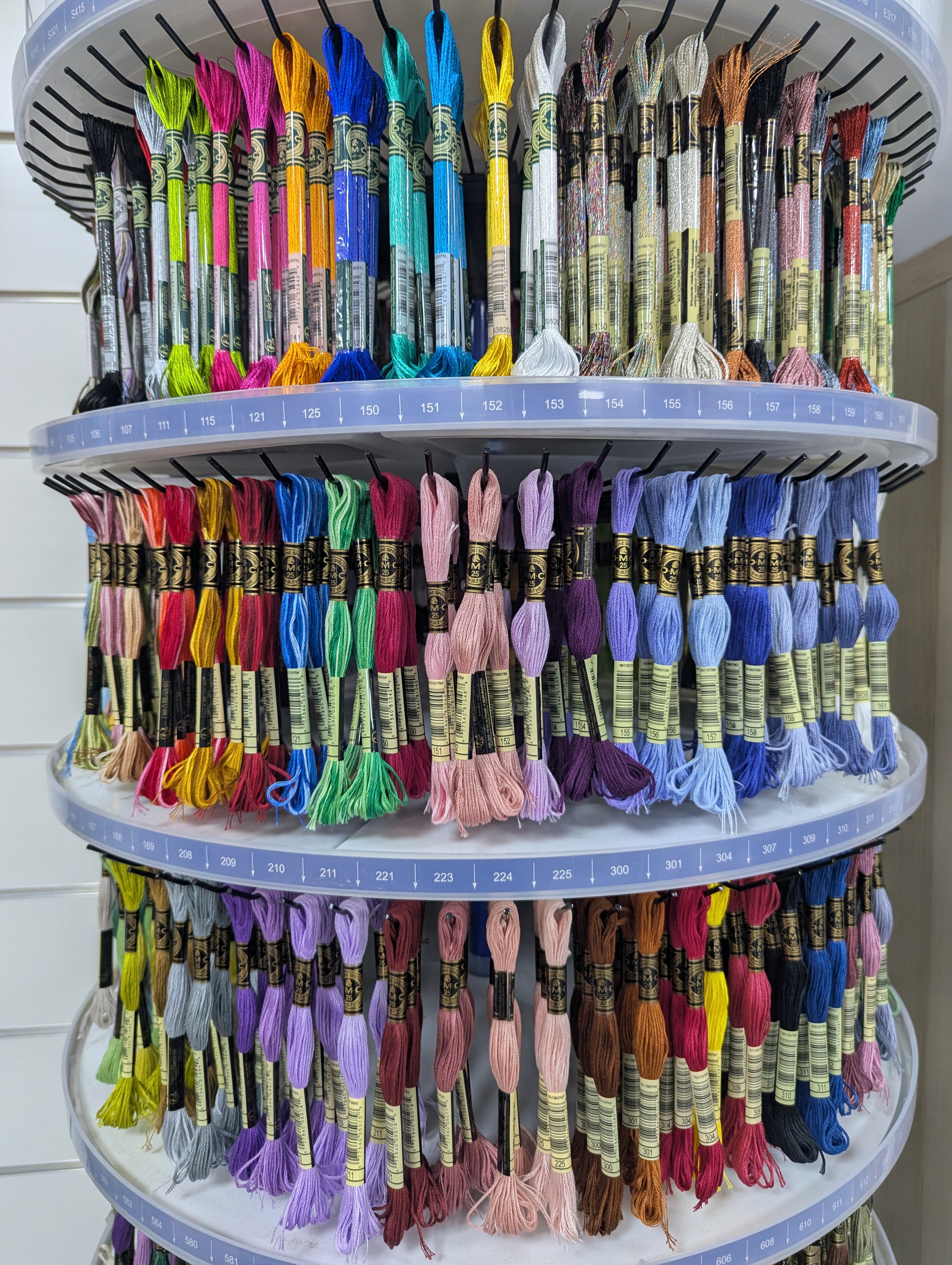 Fil de broderie MDC mouliné - couleur au choix ou assortie à votre tissu