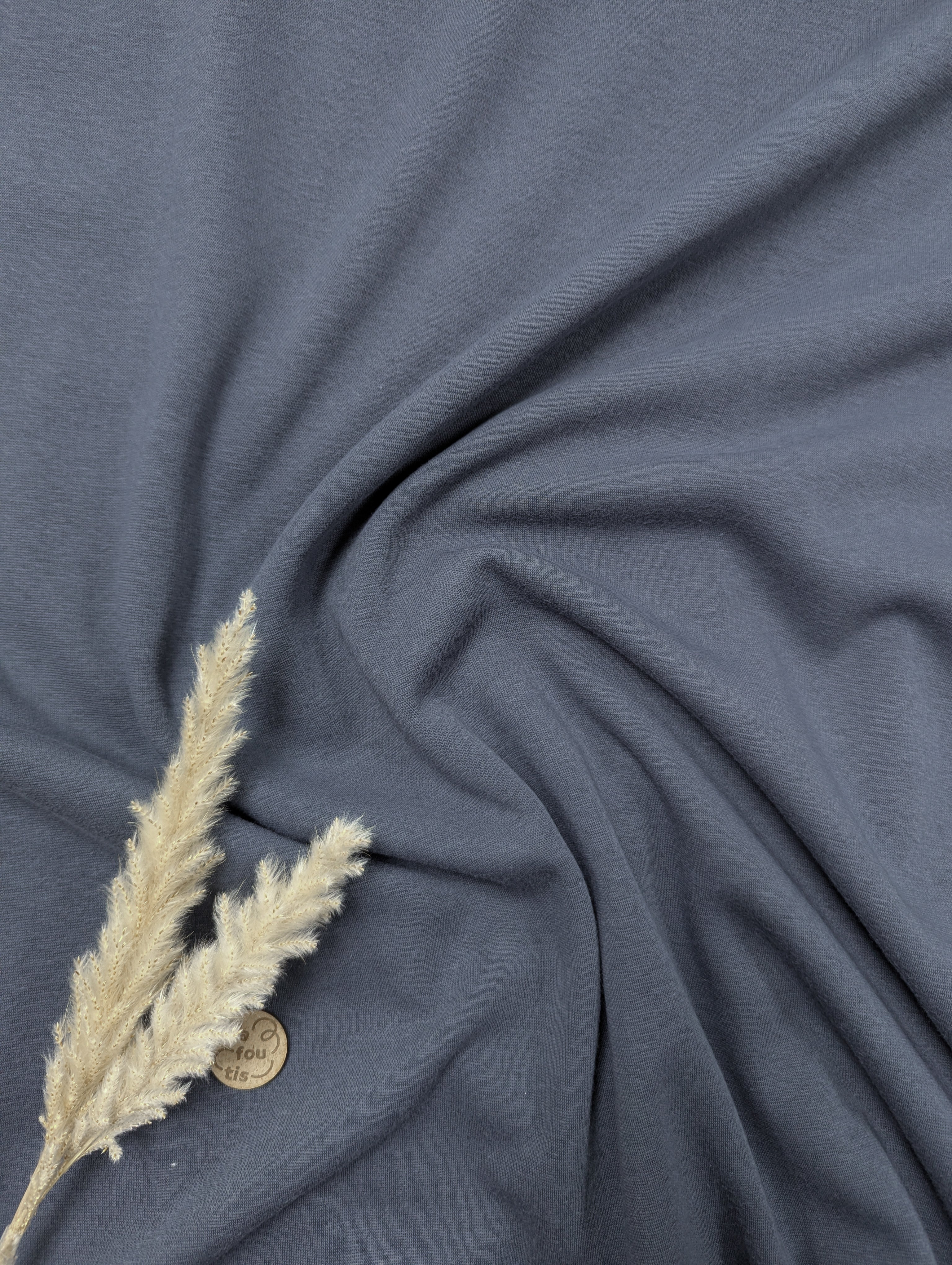 Sweat polaire alpin - gris bleu acier